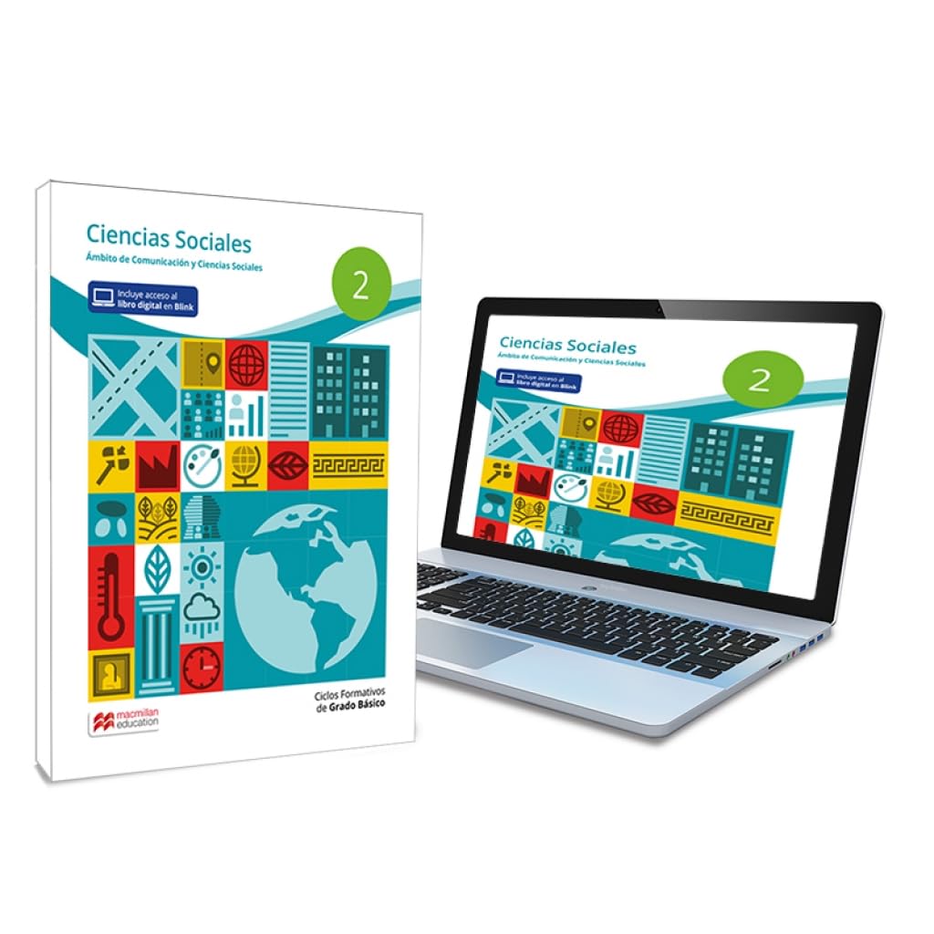 Grado Básico Sociales 2- Libro de texto en formato físico de Ciencias Sociales 2 (Ciclo Formativo Grado Básico) Study Guides