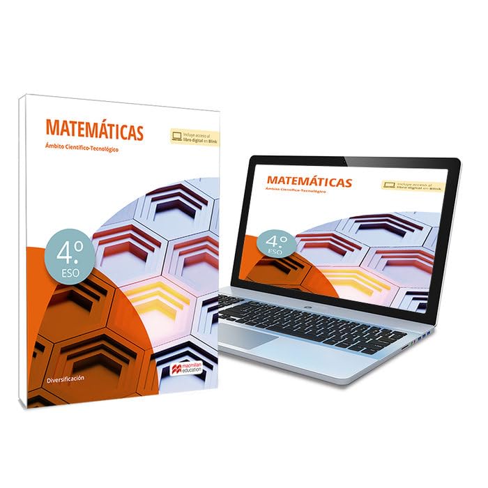 Matemáticas 4º - Libro de texto en formato físico de Diversificación Curricular 4º ESO book