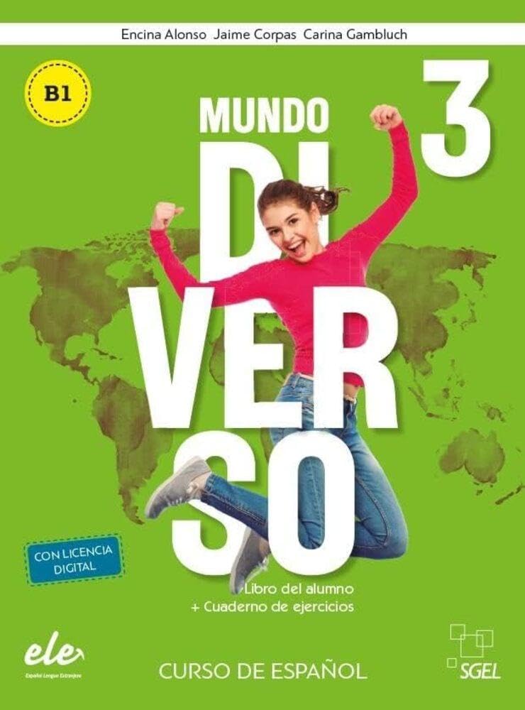 Mundo Diverso 3: Libro del alumno + Cuaderno de ejercicios + licencia digital Foreign Languages ​​& Dictionaries