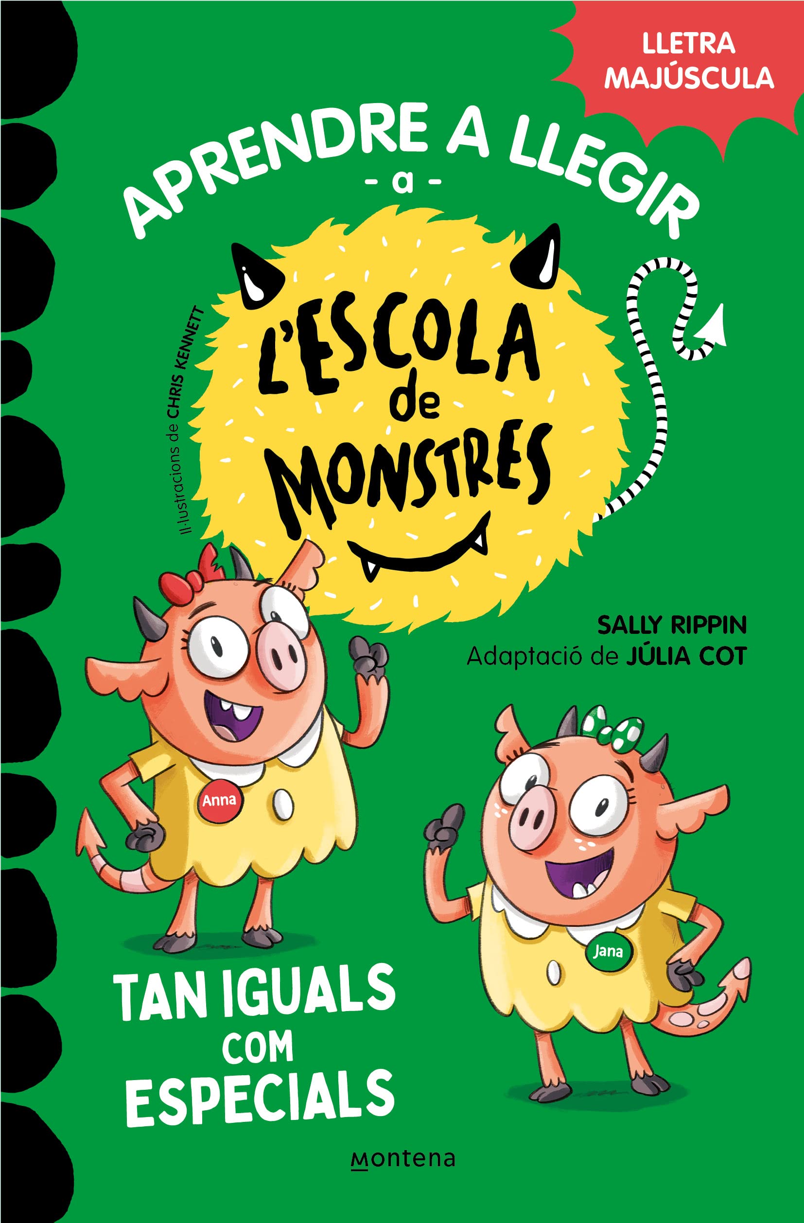 Aprendre a llegir a l'Escola de Monstres 3 - Tan iguals com especials: Amb lletra MAJÚSCULA (llibres per a nens a partir de 5 anys) (Montena, Band 3) Non-fiction