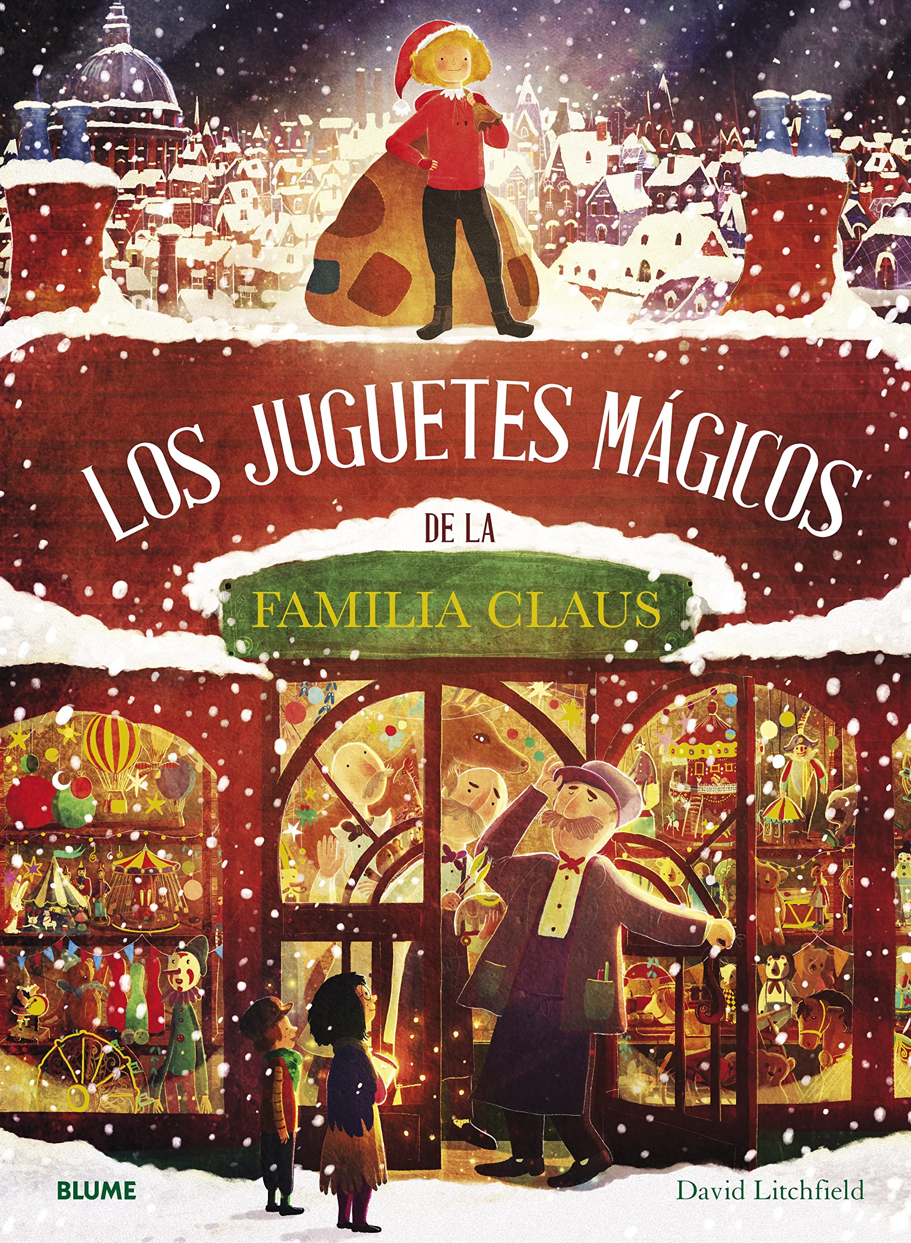 Los juguetes mágicos de la familia Claus book
