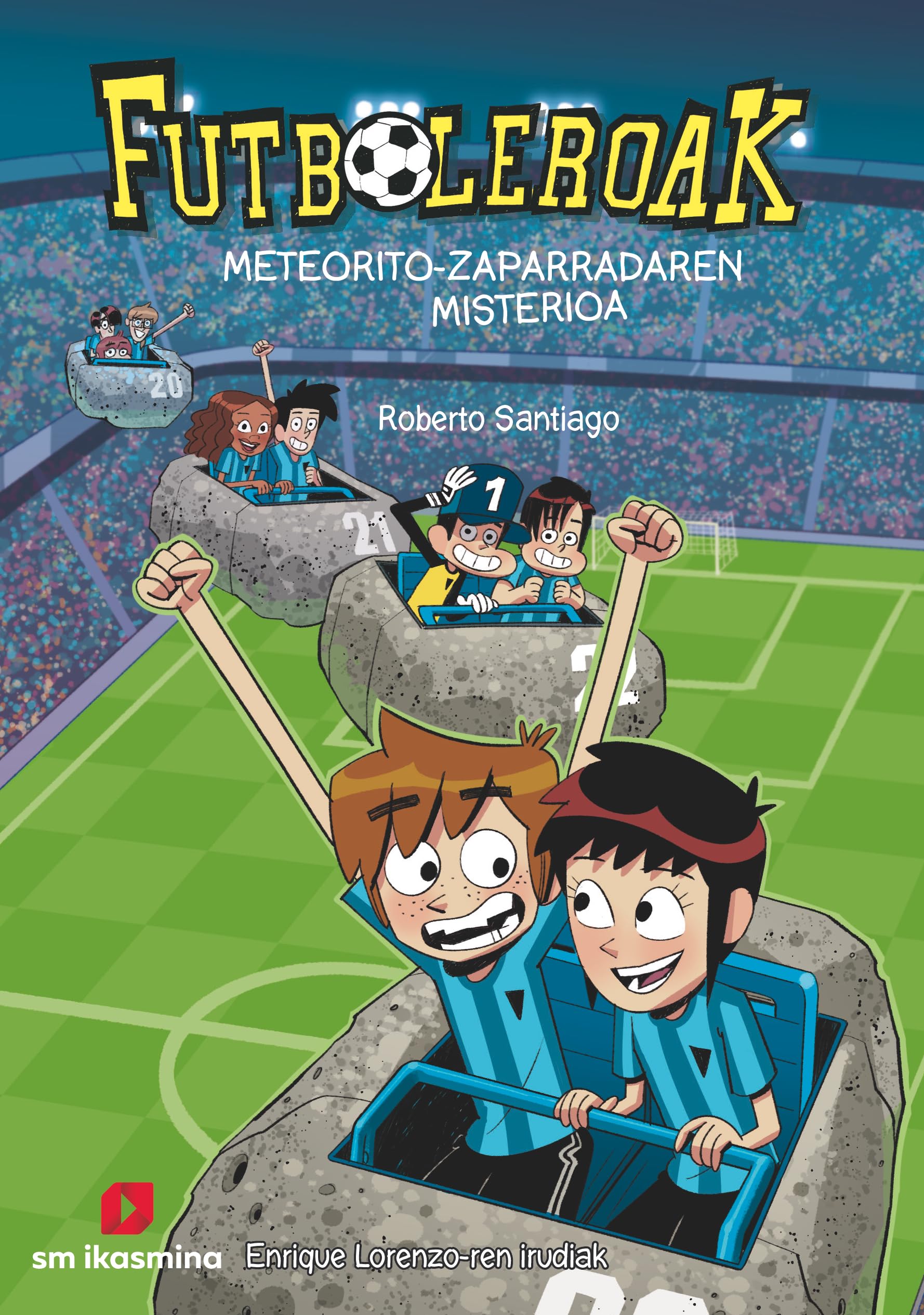 Futboleroak 9: Meteorito-zaparradaren misterioa book