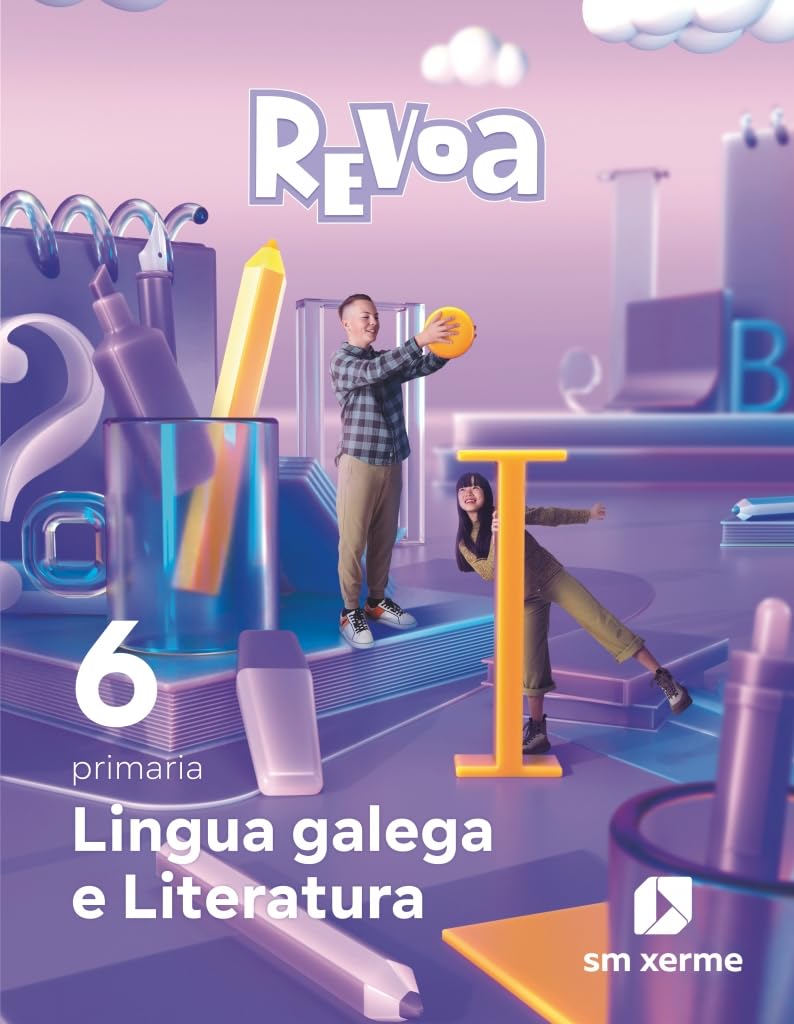 Lingua galega e Literatura. 6 Primaria. Revoa book