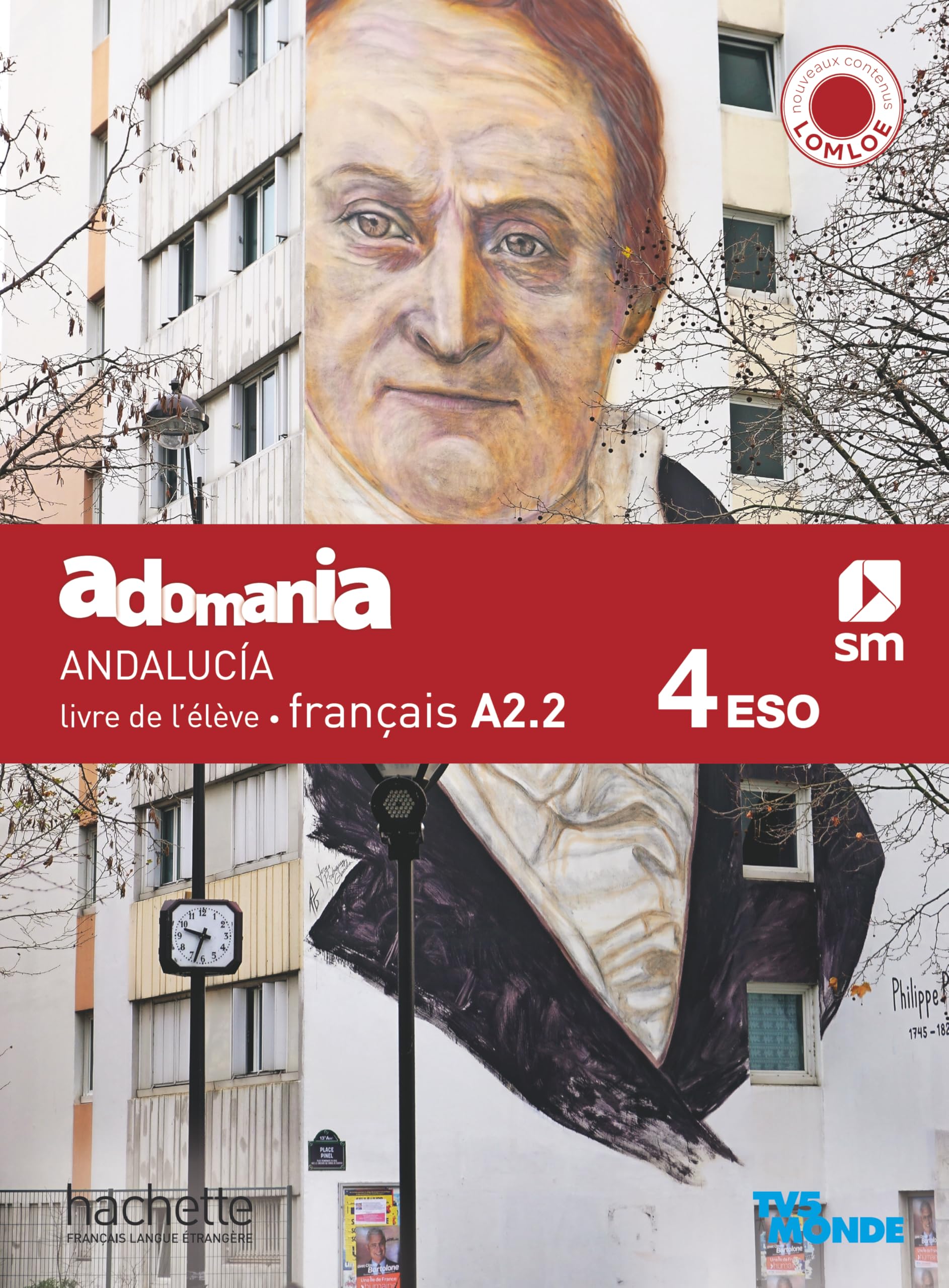 Français A2.2. 4 Secundaria. Adomania. Andalucía Non-fiction