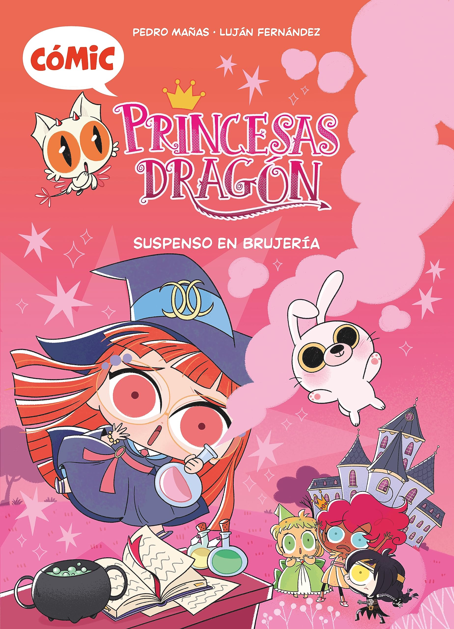 Cómic Princesas Dragón 2: Suspenso en brujería book