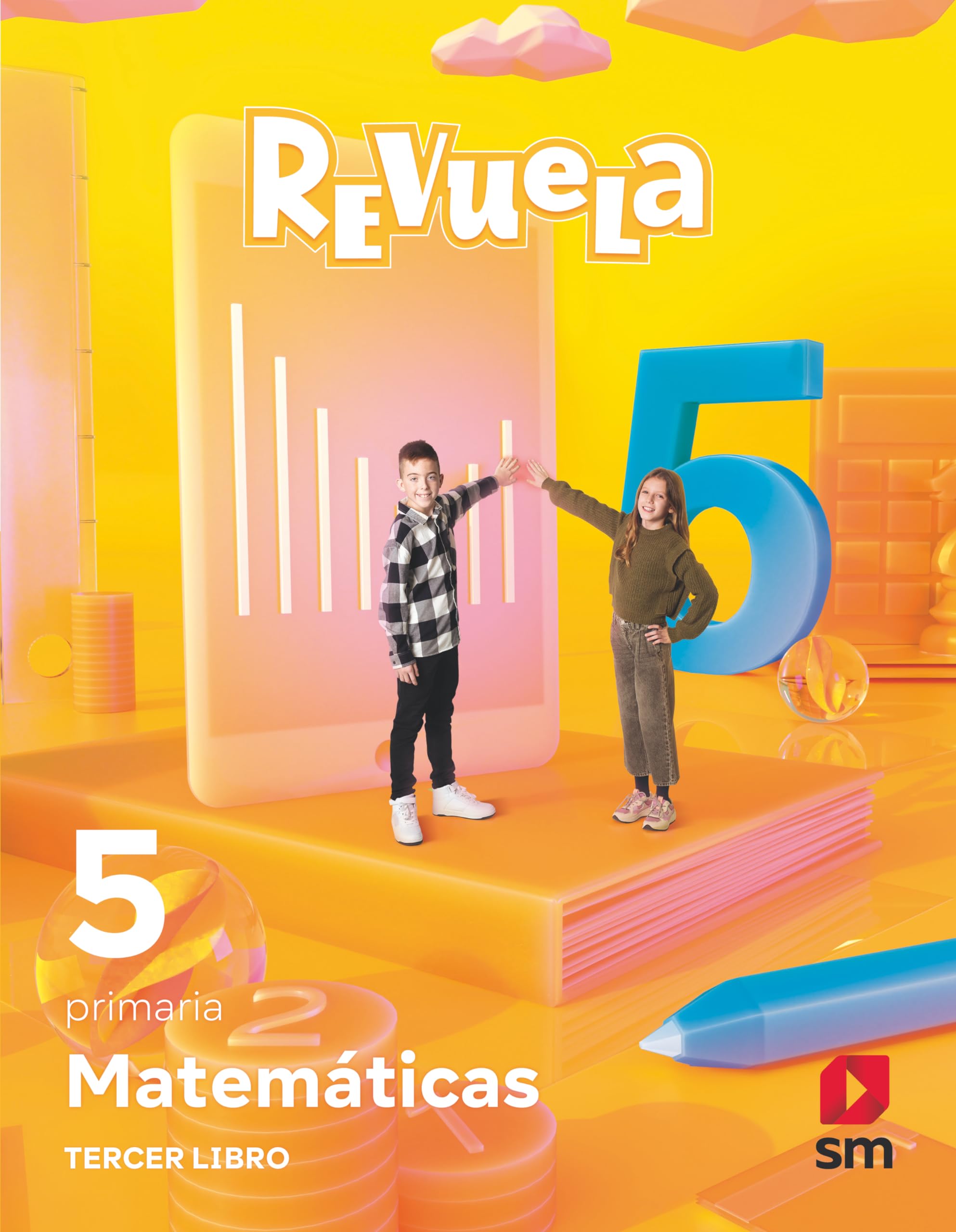 Matemáticas. Trimestres temáticos. 5 Primaria. Revuela Non-fiction