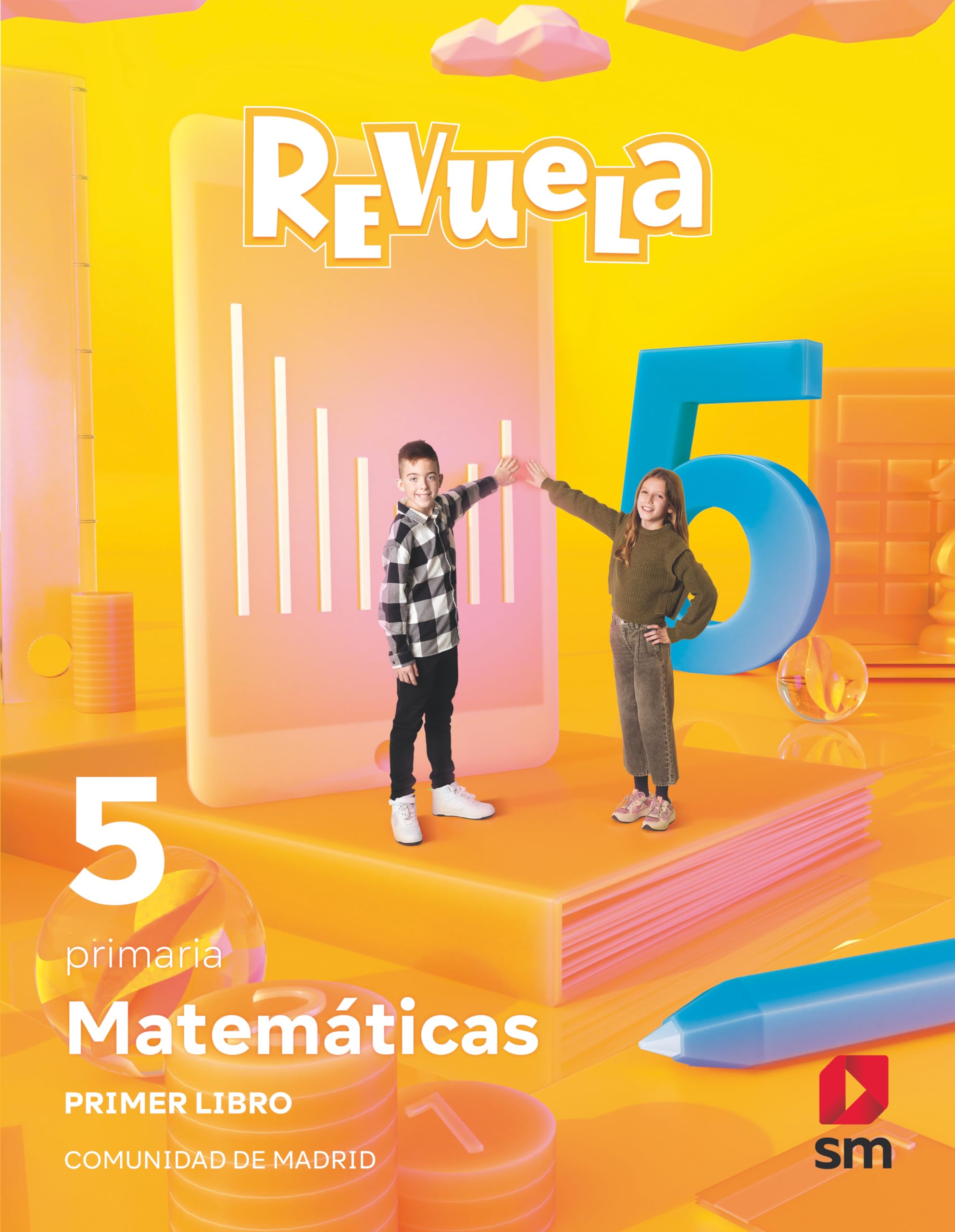 Matemáticas. Trimestres temáticos. 5 Primaria. Revuela. Comunidad de Madrid book