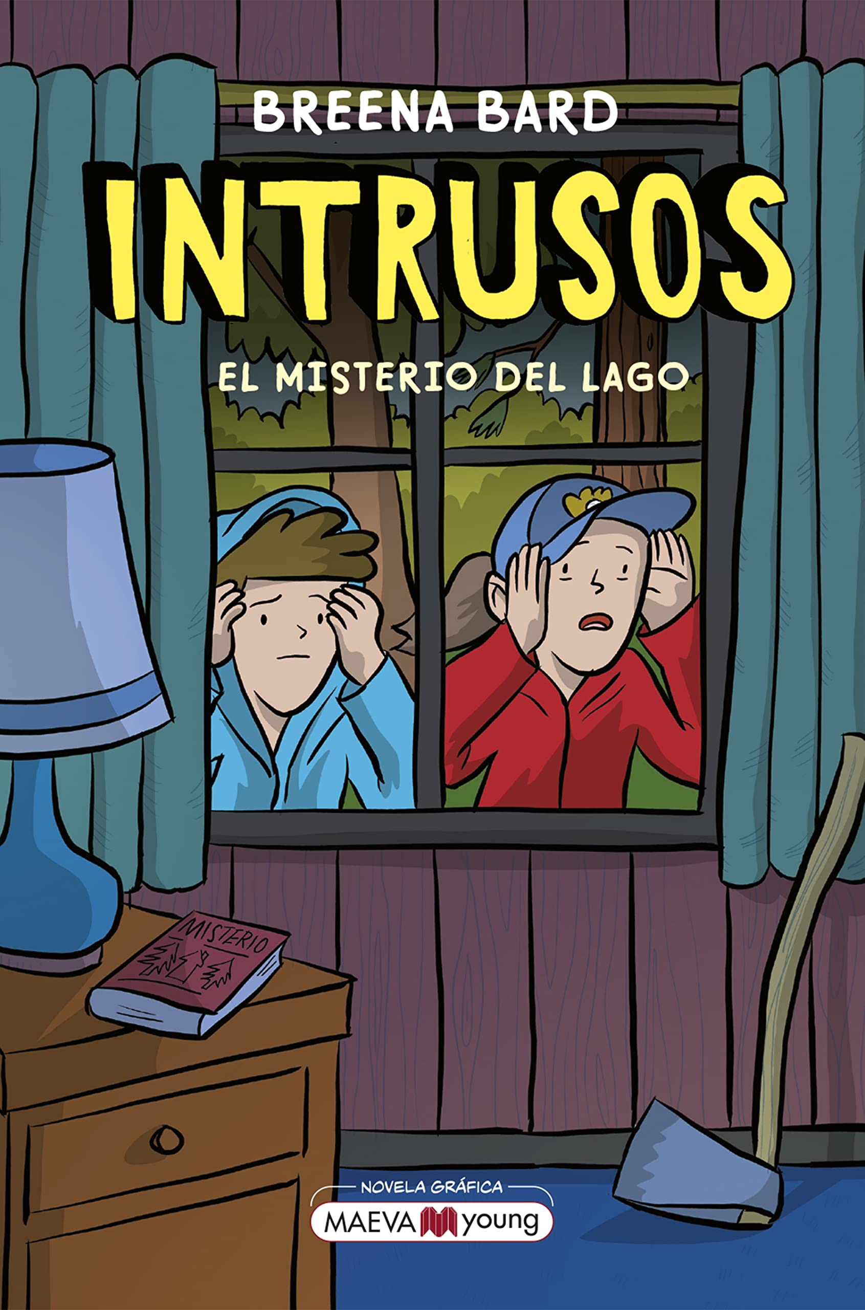 Intrusos: El misterio del lago (Novela gráfica) Manga