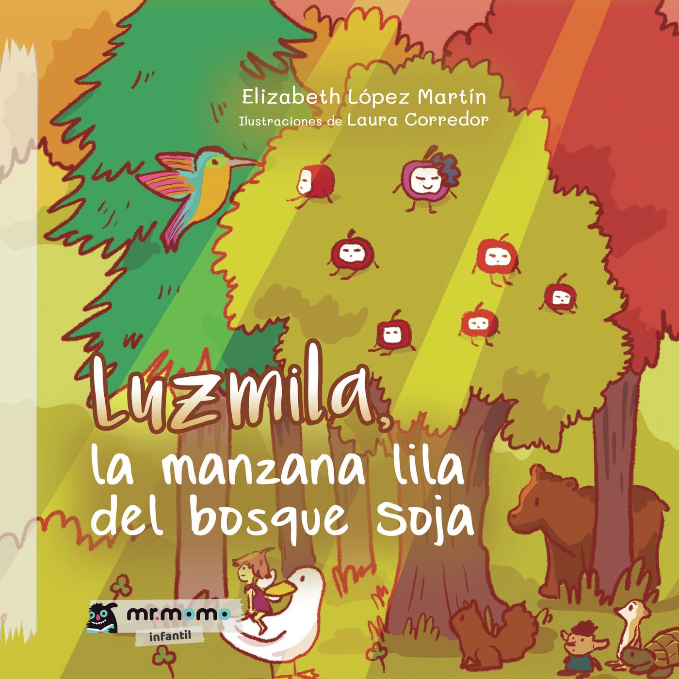 Luzmila, la manzana lila del bosque soja book