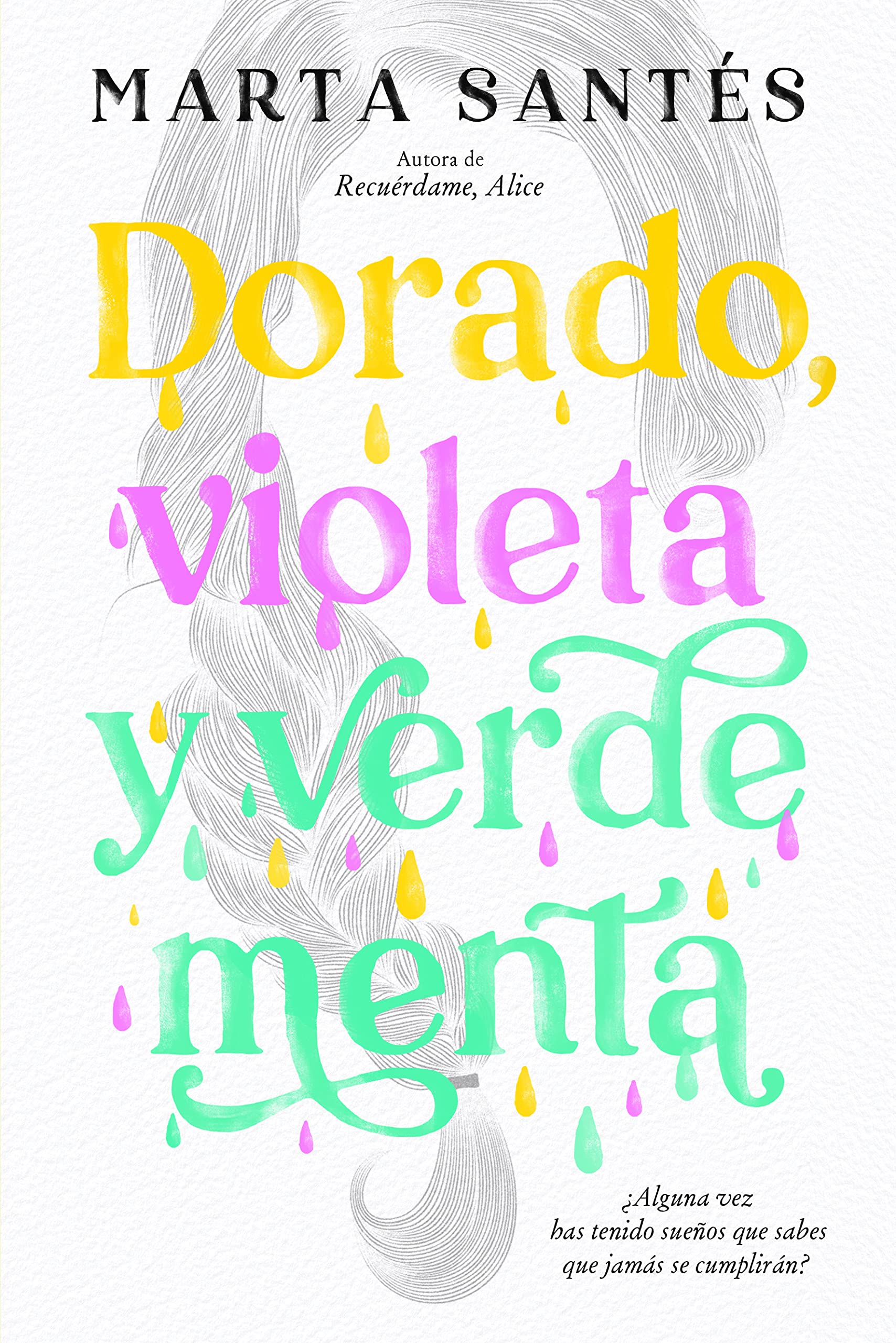 Dorado, violeta y verde menta (Titania fresh) Contemporary Romance