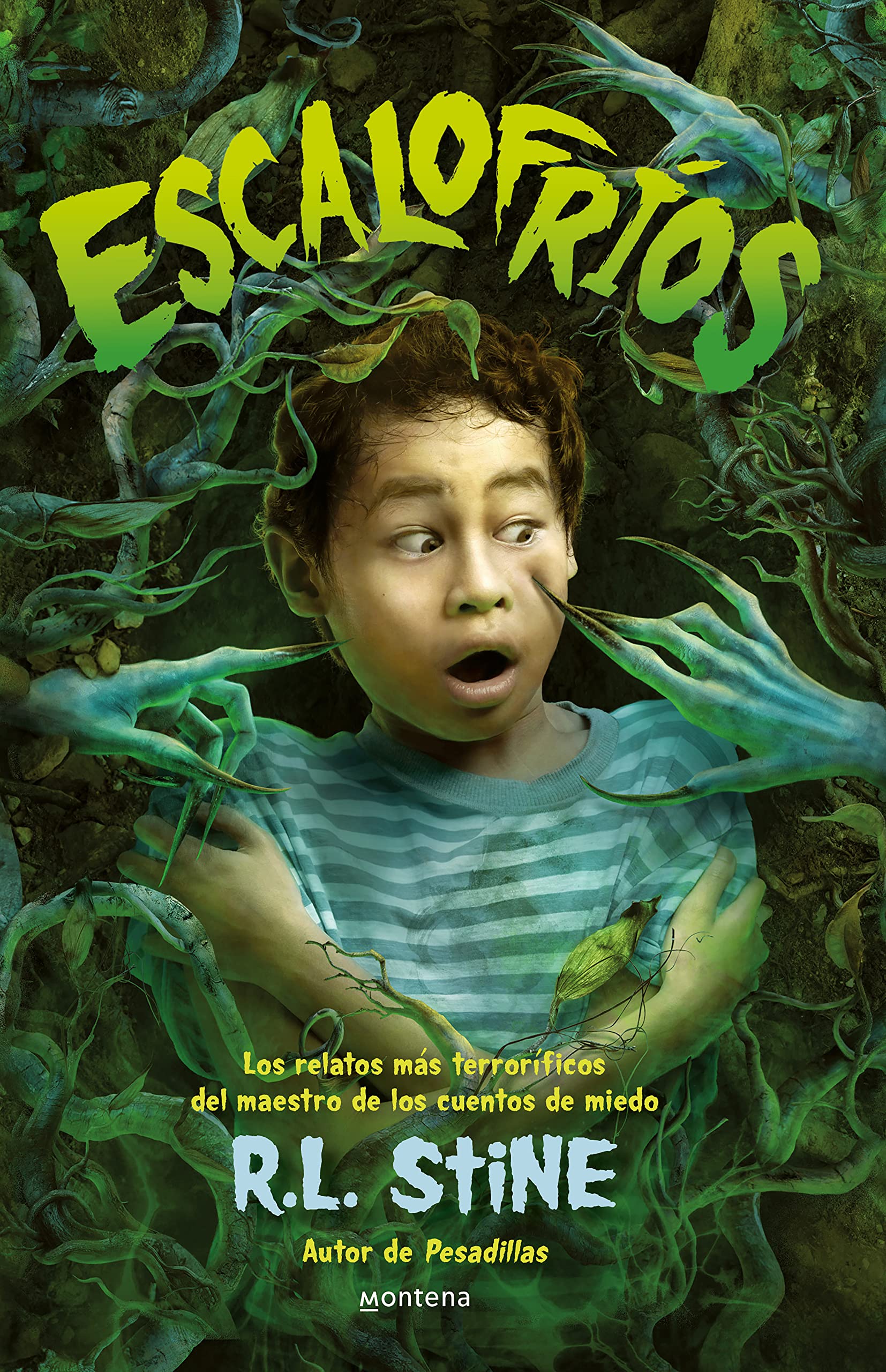 Escalofríos: Los relatos más terroríficos del maestro de los cuentos de miedo R.L. Stine, autor de Pesadillas book