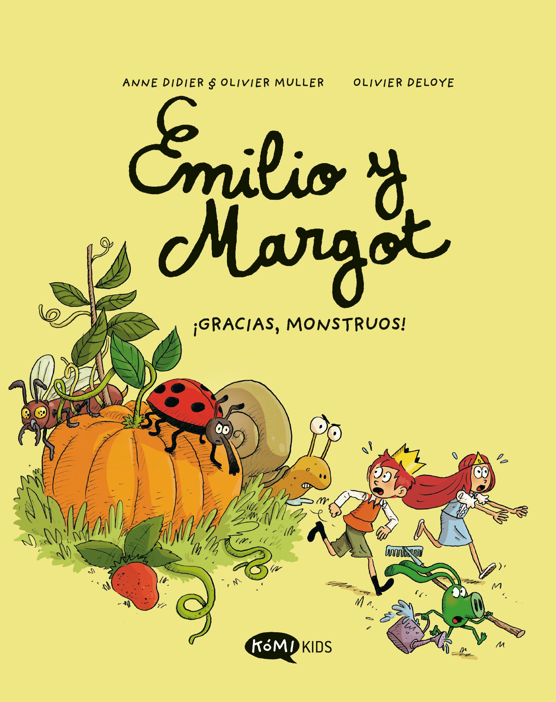 Emilio y Margot 4 ¡Gracias monstruos! Manga