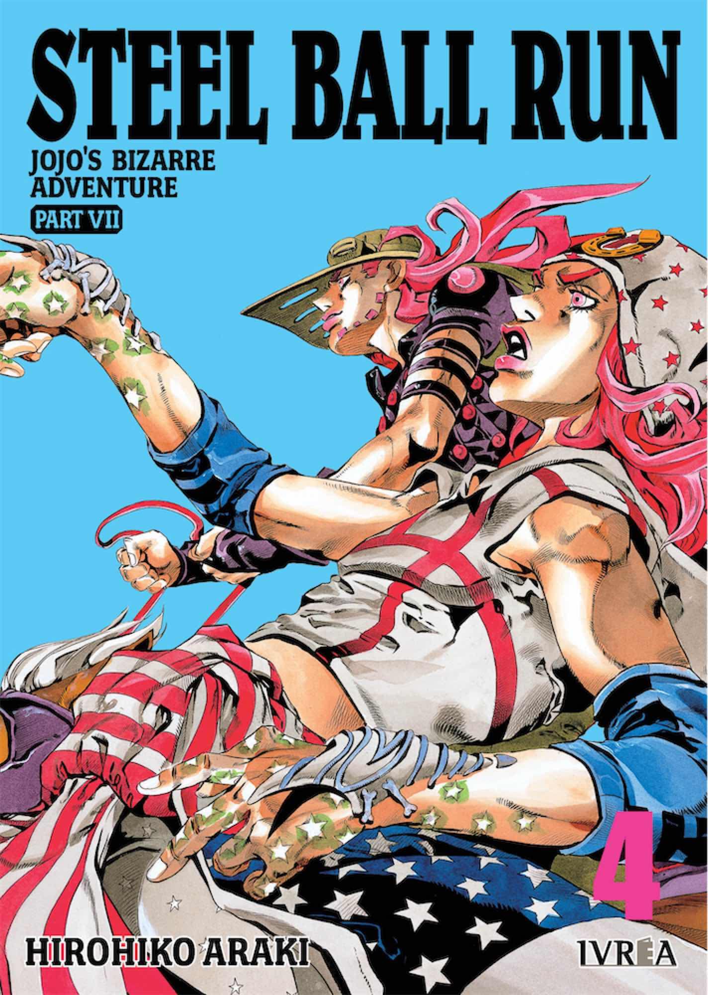 Jojo's Bizzarre Adventure Parte 7: Steel Ball Run 04 Manga