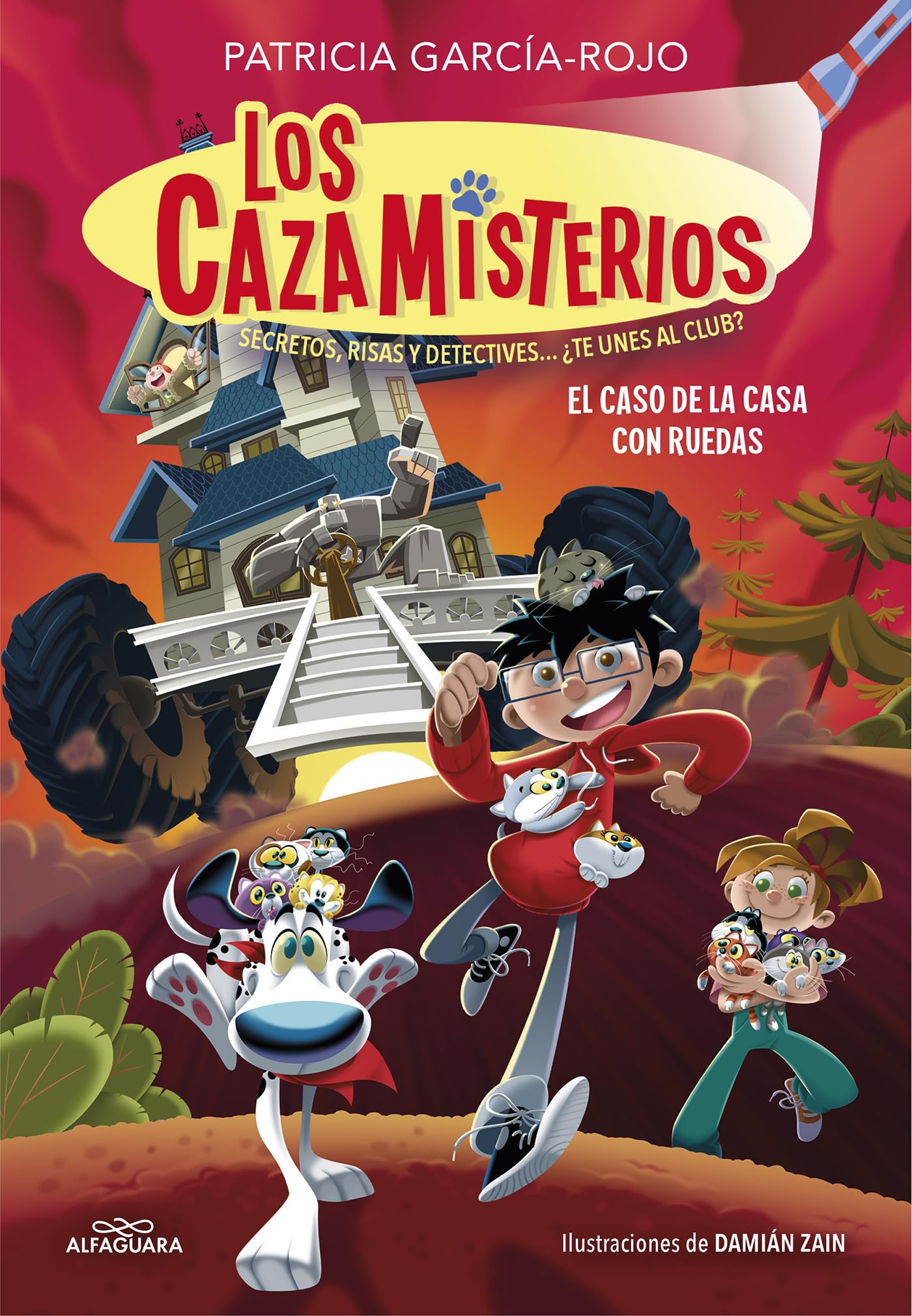 Los cazamisterios 4 - El caso de la casa con ruedas: Secretos, risas y detectives... ¿te unes al club? (Jóvenes lectores, Band 4) Novels & Short Stories