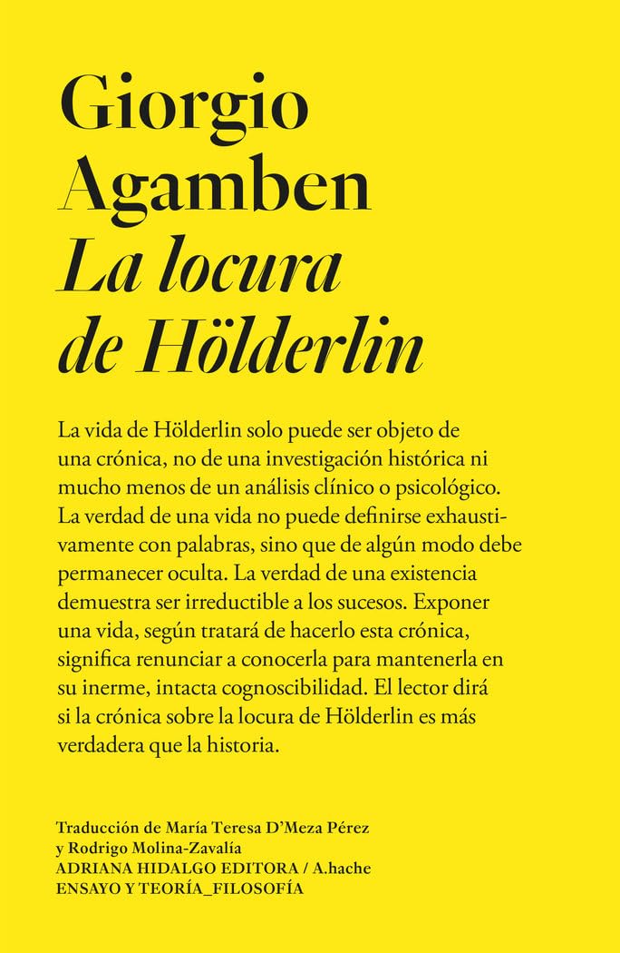 La locura de Hölderlin Books