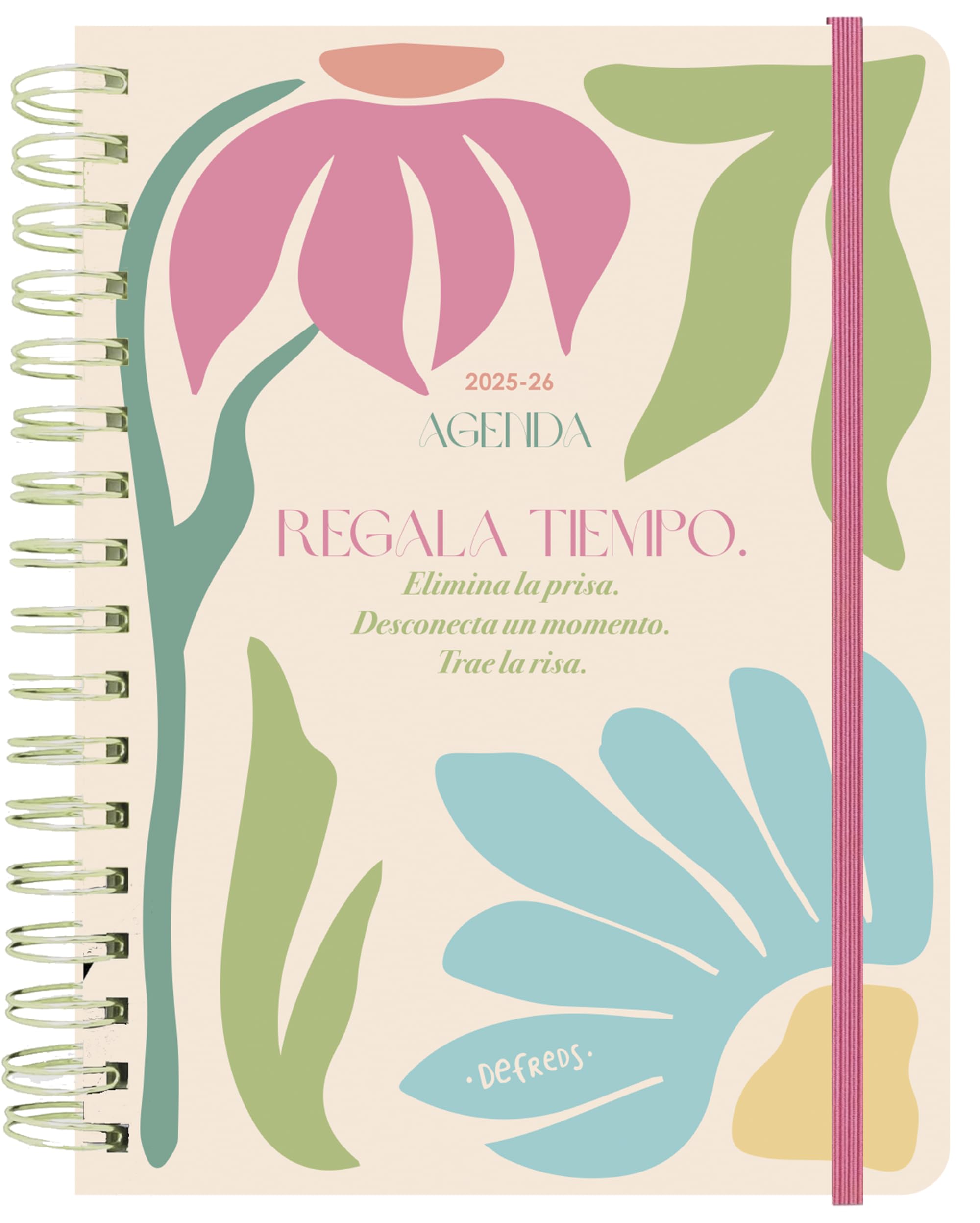 Agenda escolar semanal 2025-2026 Defreds (TANTANFAN) Leisure, Home & Garden