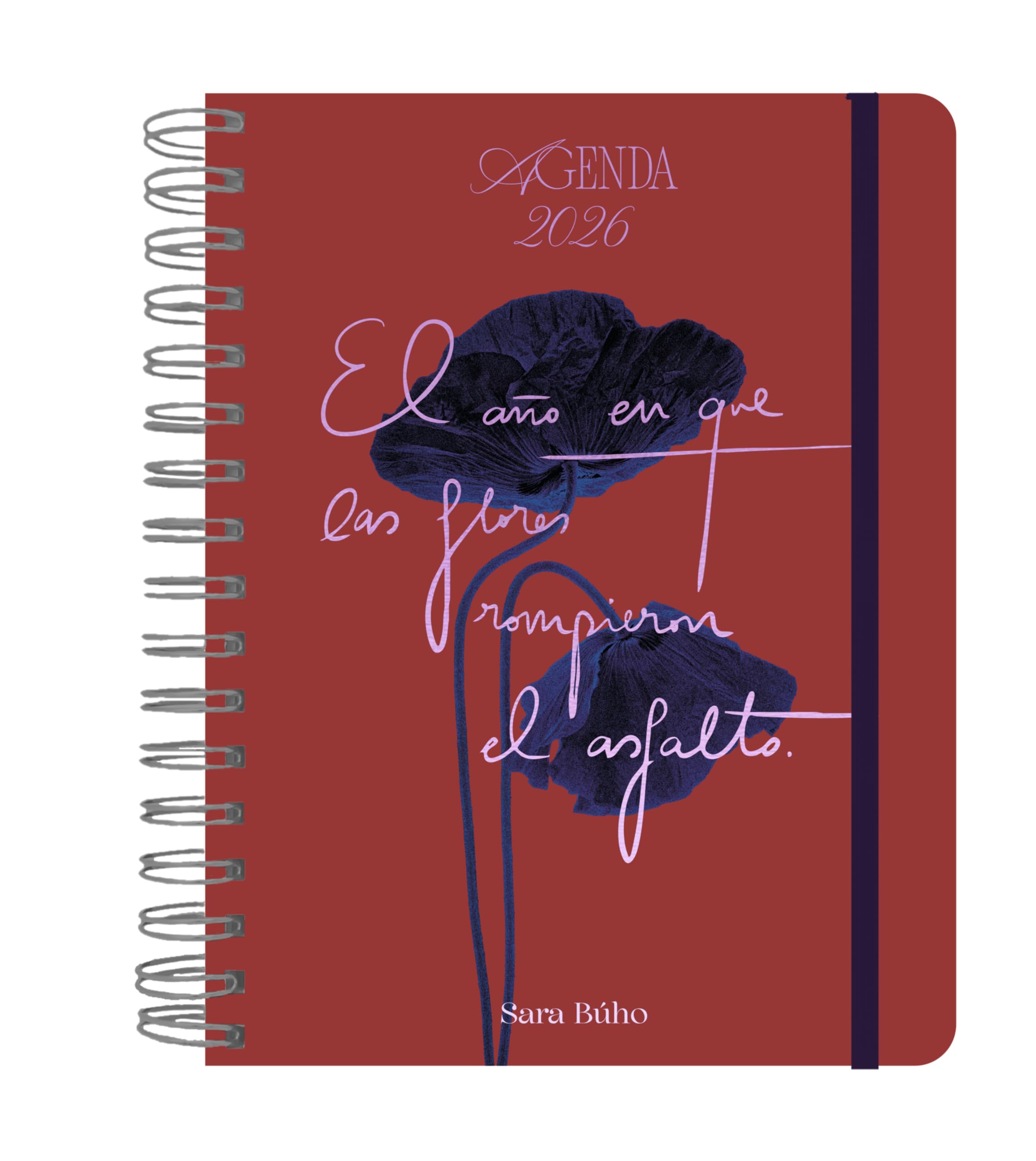 Agenda anual diaria 2026 Sara Búho (TANTANFAN) Poetry