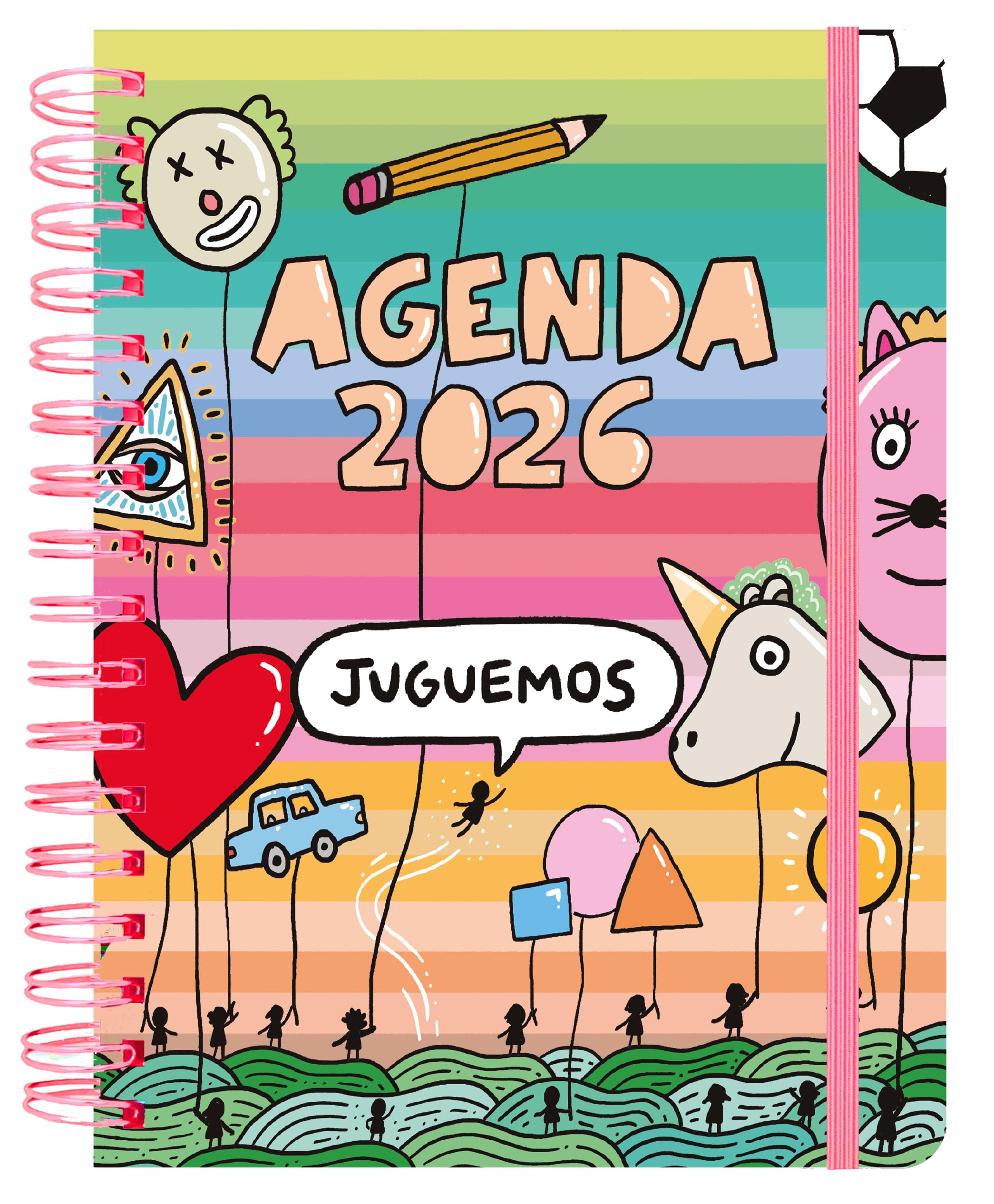 Agenda anual semanal 2026 72 kilos (TANTANFAN) Film, Art & Culture
