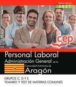 Personal Especializado de Servicios Domésticos (PESD). Administración General de la Comunidad Autónoma de Aragón. Temario materias comunes Books