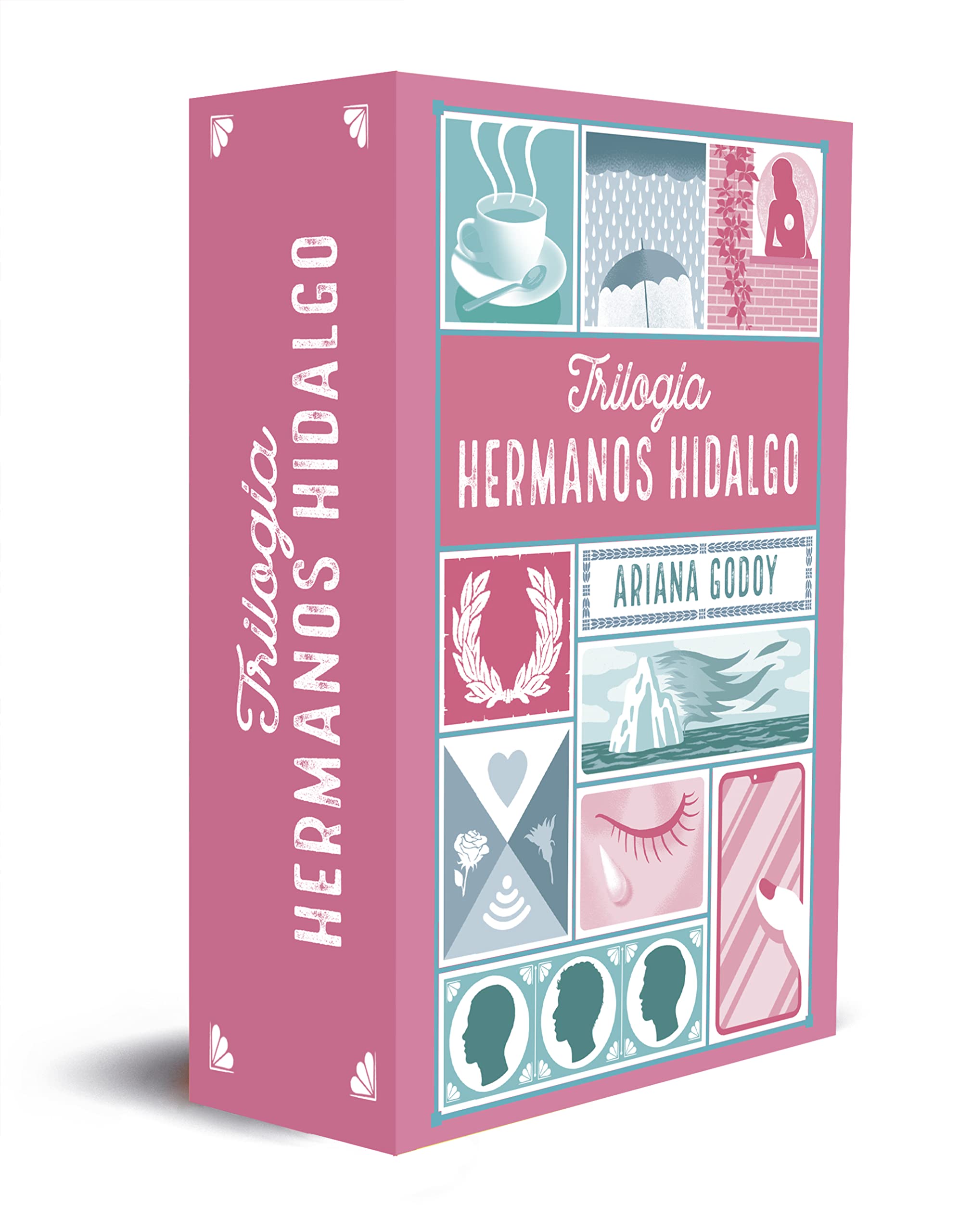 Trilogía Hermanos Hidalgo (edición estuche con las 3 novelas) (Trilogía Hermanos Hidalgo): A Través De Mi Ventana / a Través De Ti / a ... Through You / through the Rain (Wattpad) Eroticism