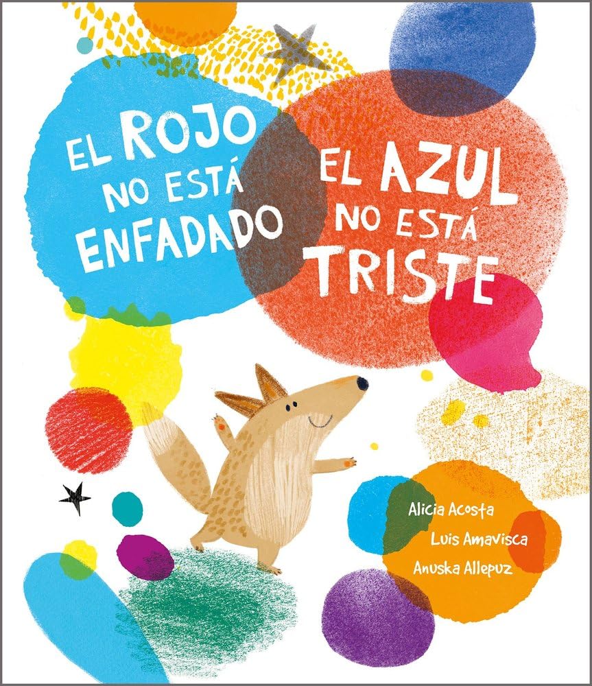 El rojo no está enfadado, el azul no está triste book