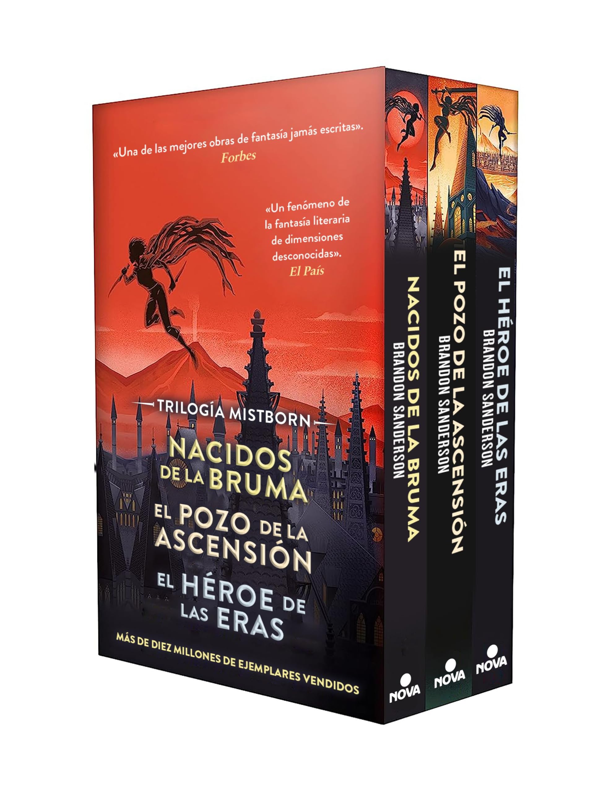 Estuche Trilogía Mistborn (pack con: Nacidos de la bruma | El Pozo de la ascensión | El héroe de las eras) Contemporary literature