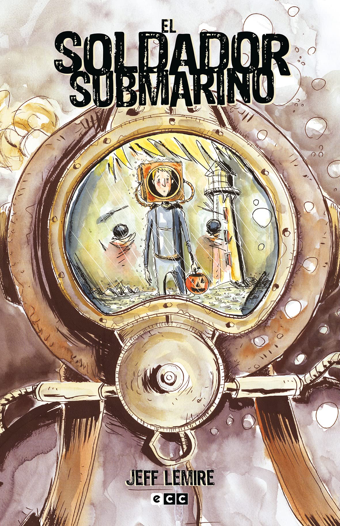 El soldador submarino Manga