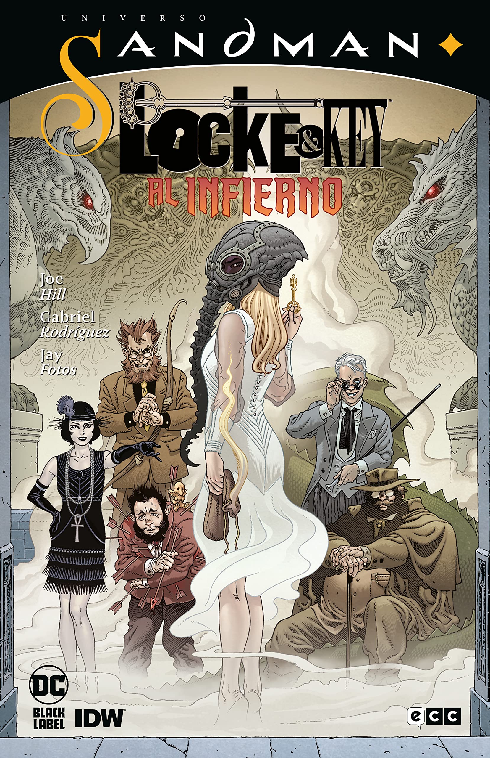 Universo Sandman/Locke & Key: Al infierno Manga
