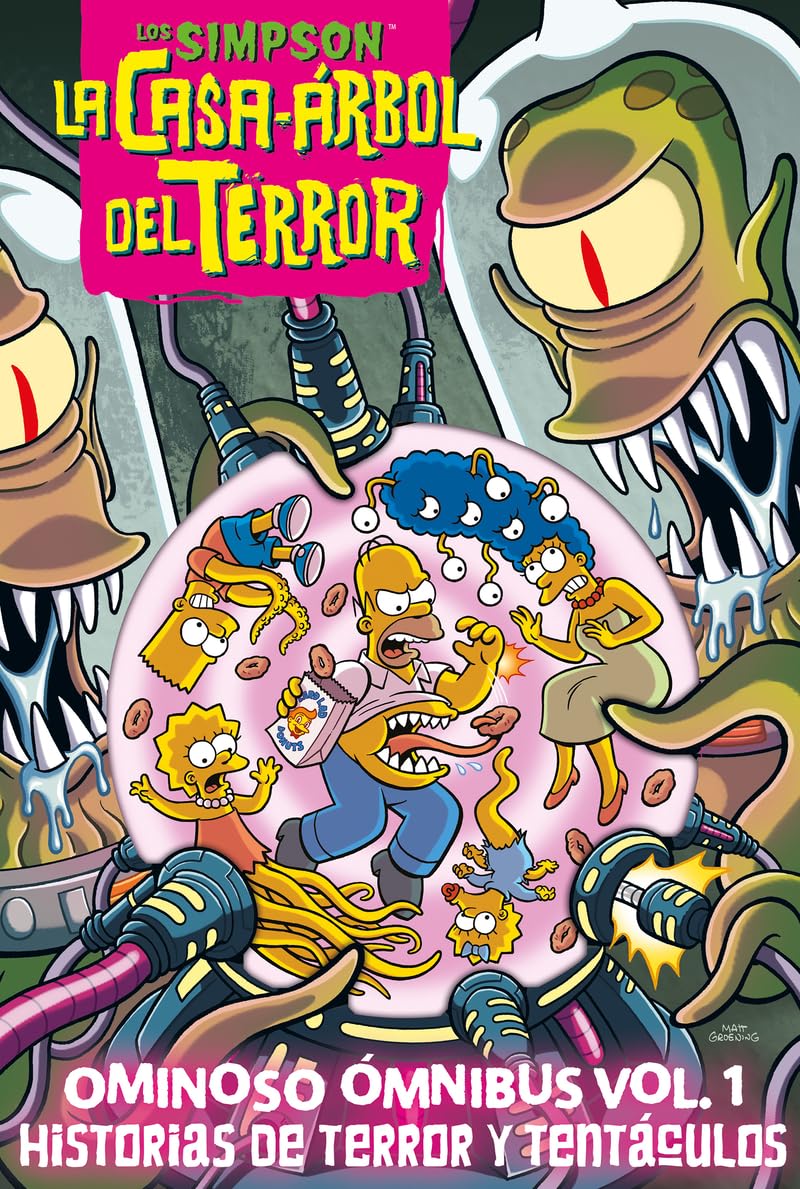 Los Simpson: La casa-árbol del terror 1: Ominoso Ómnibus vol. 1 Historias de terror y tentáculos book