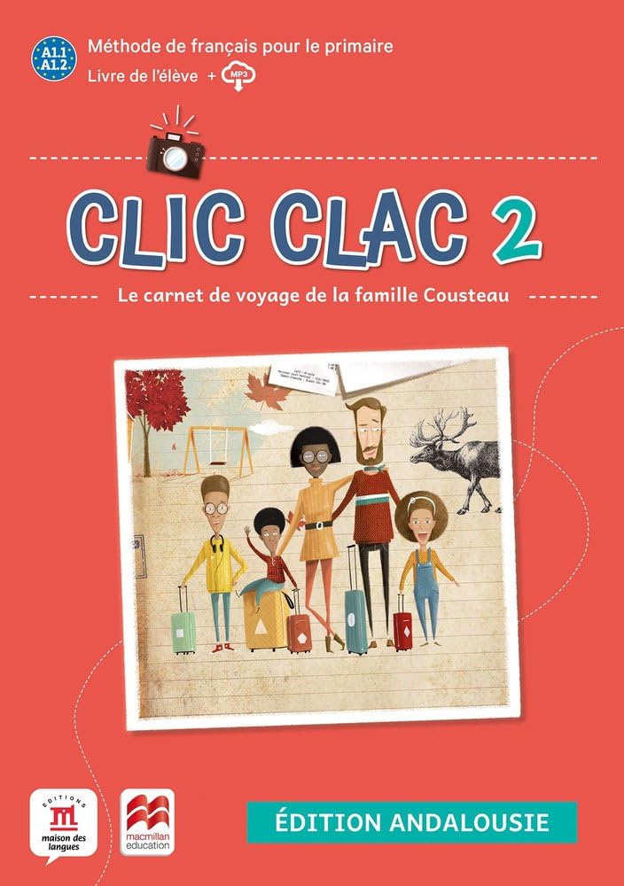 Clic Clac Andalousie 2 livre de l'élève book