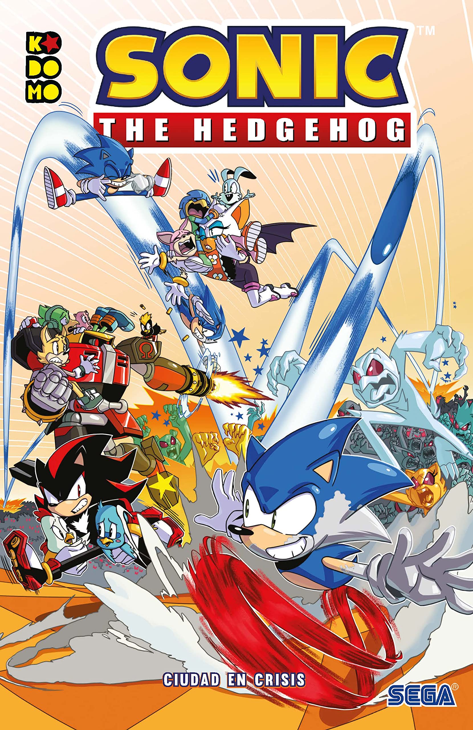 Sonic The Hedgehog: Ciudad en Crisis Manga
