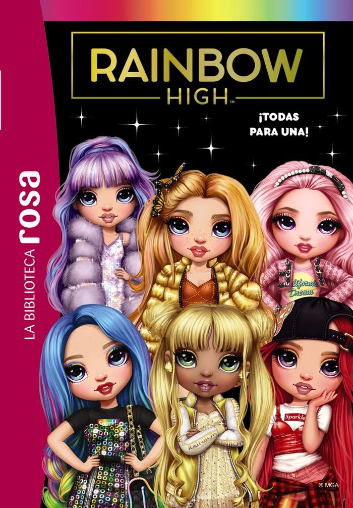 La Biblioteca rosa. Rainbow High, 5. ¡Todas para una! book