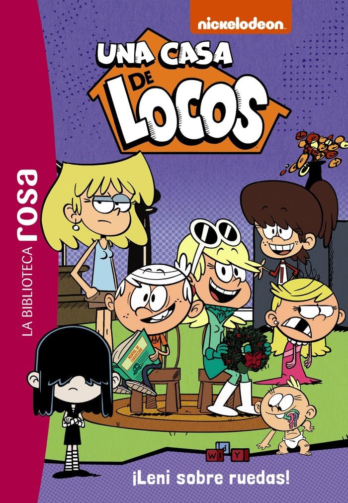 La biblioteca rosa. Una casa de locos, 5. ¡Leni sobre ruedas! book