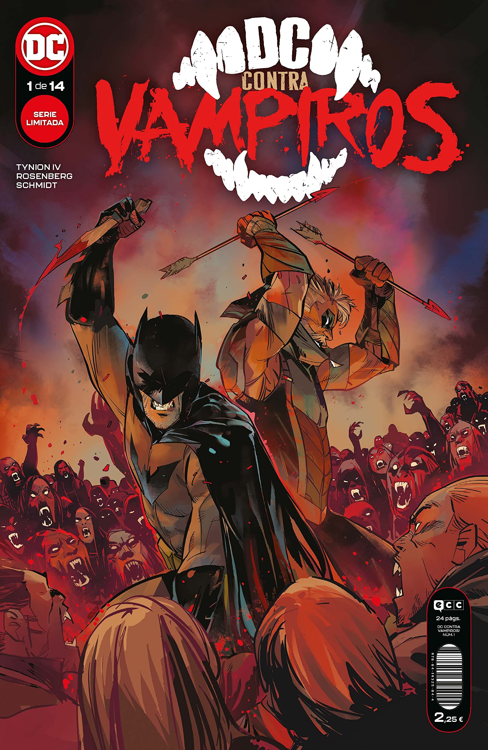 DC contra vampiros núm. 1 de 14 (DC contra vampiros (O.C.)) Superheroes
