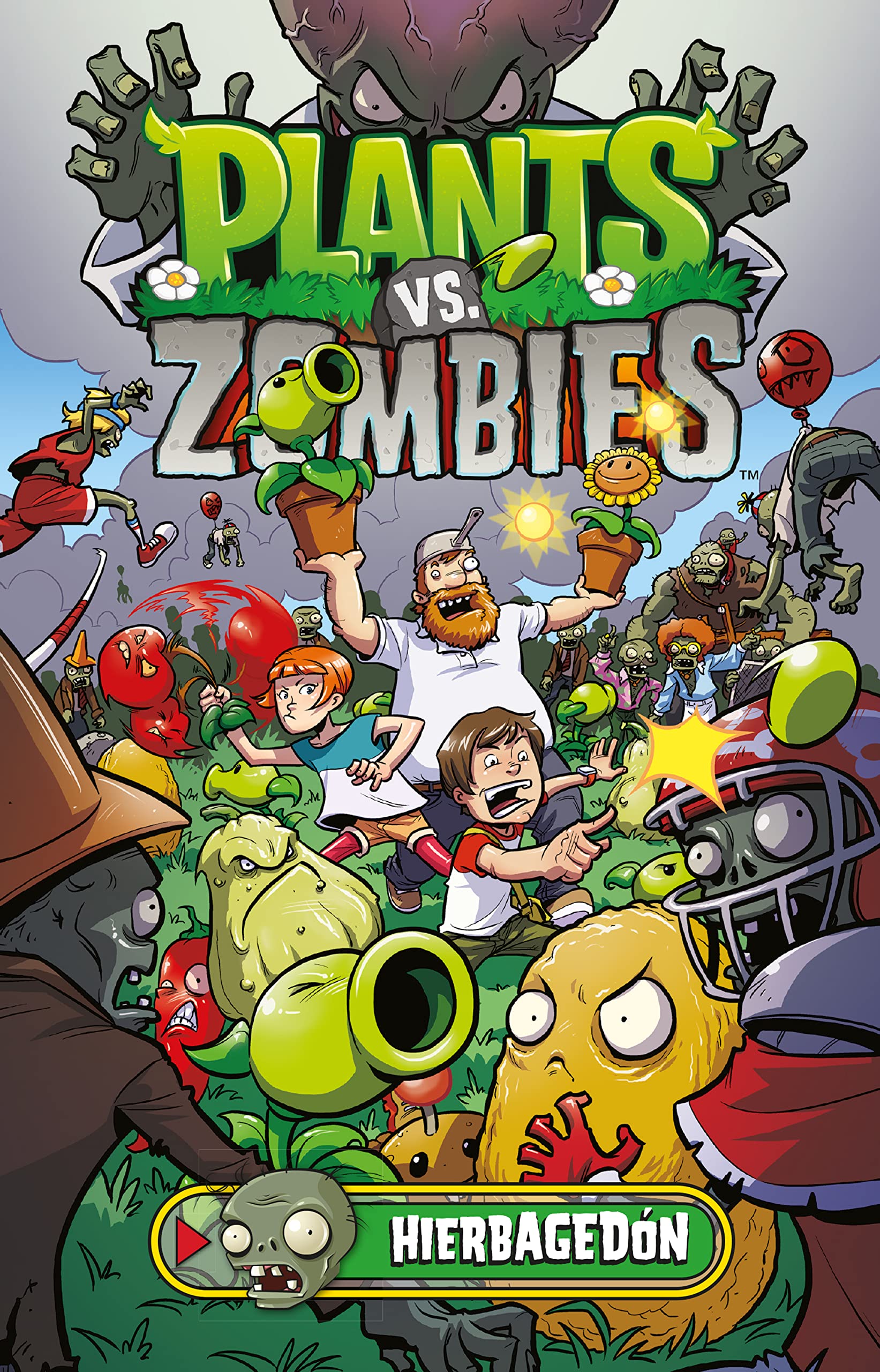 Plants vs. Zombies vol. 01: Hierbagedón (Biblioteca Super Kodomo) Manga
