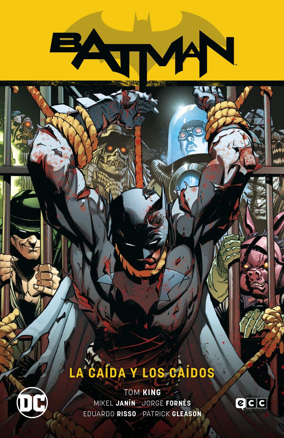 Batman vol. 15: La caída y los caídos (Batman Saga - El Año del Villano Parte 1) Manga