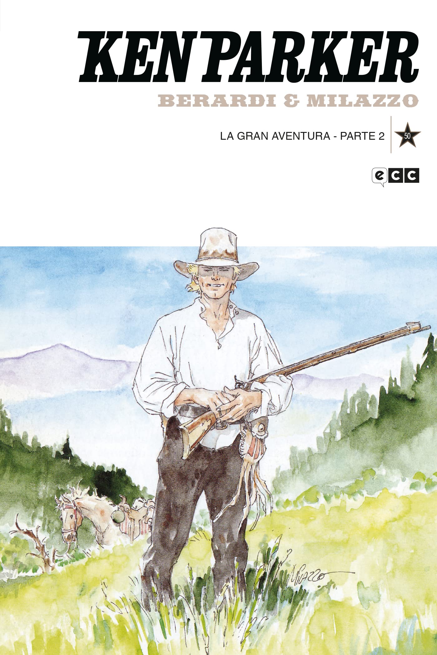 Ken Parker núm. 50: La gran aventura Parte 2 Manga