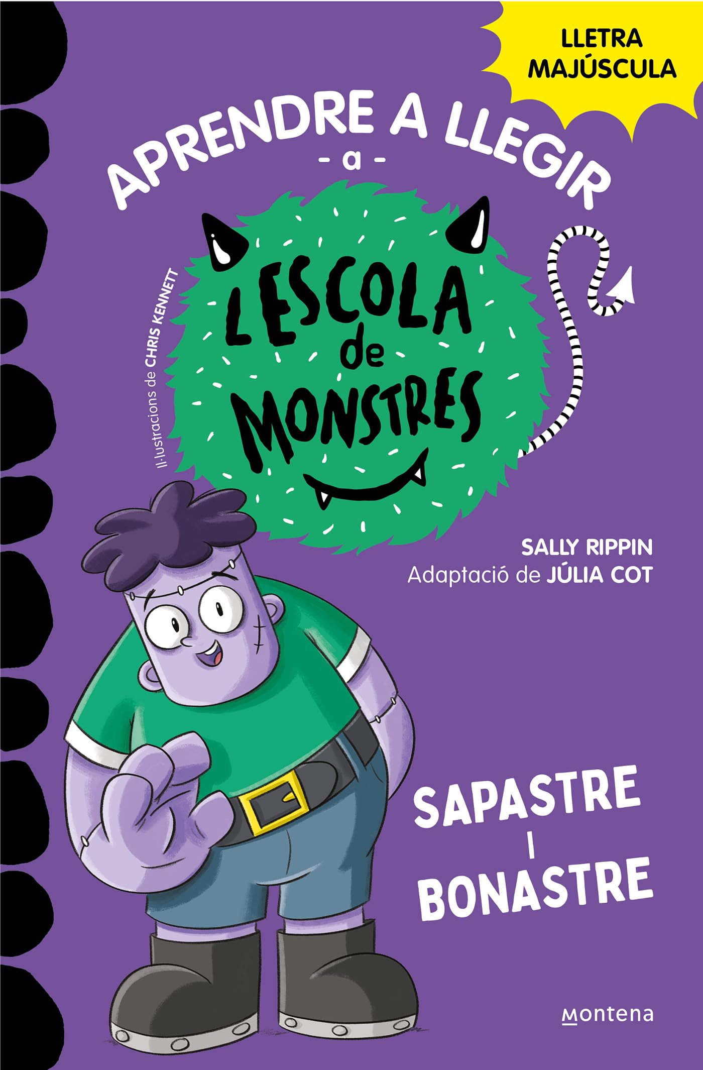 Aprendre a llegir a l'Escola de Monstres 9 - Sapastre i bonastre: Amb lletra MAJÚSCULA (llibres per a nens a partir de 5 anys) Non-fiction