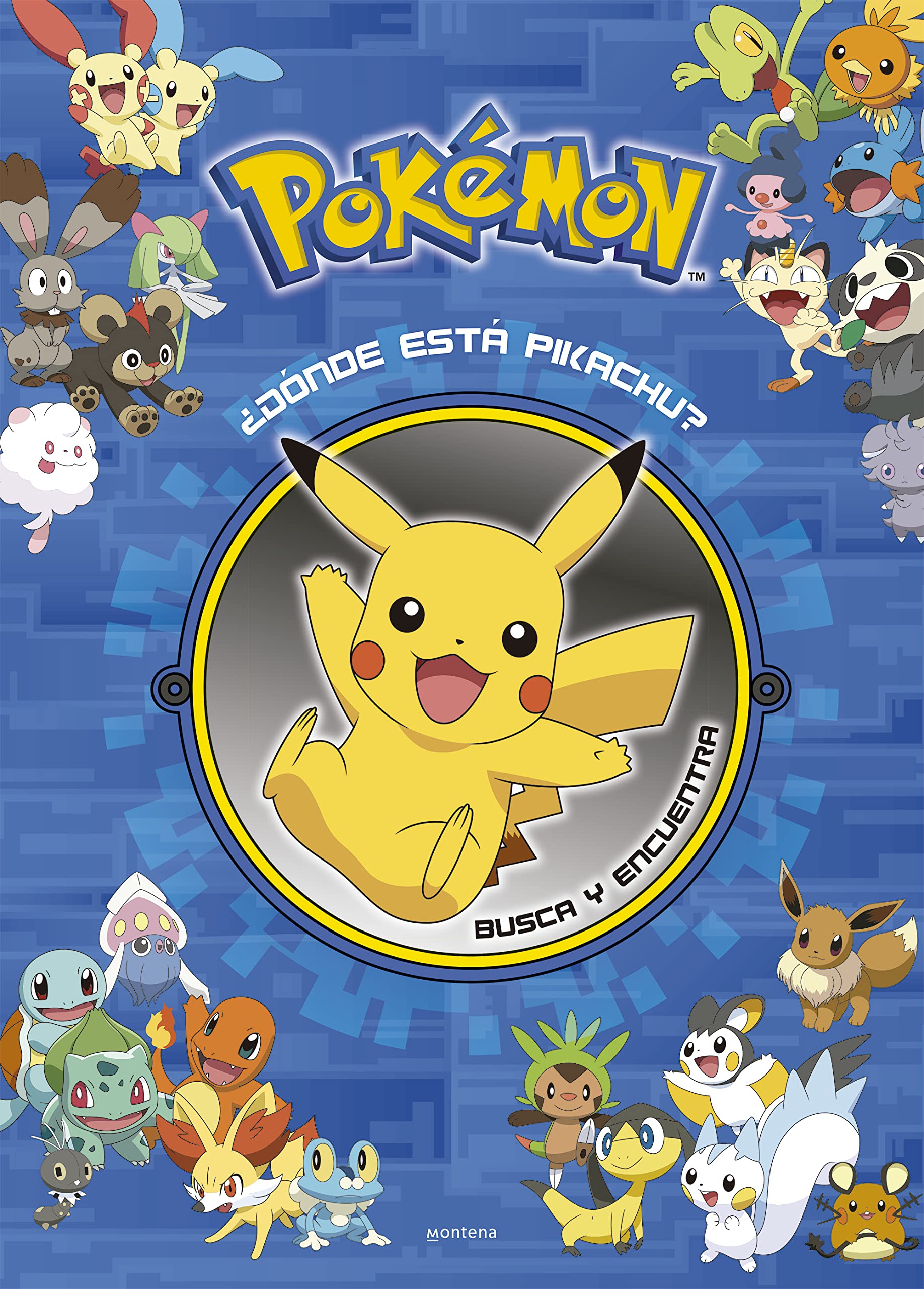 ¿Dónde está Pikachu? Busca y encuentra (Pokémon. Libro juguete) Tiptoi & Games