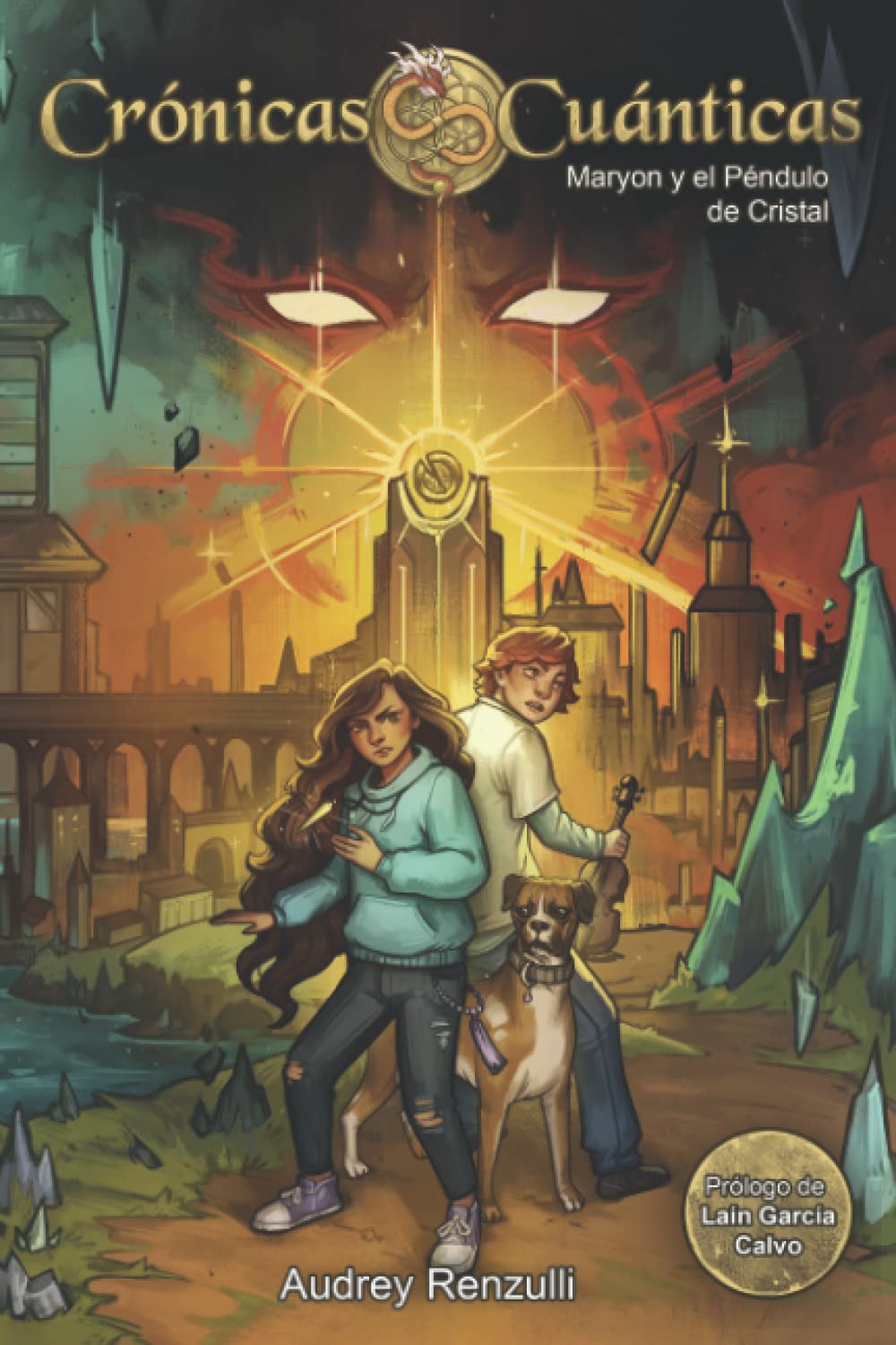 Crónicas Cuánticas. Maryon y El Péndulo de Cristal: Novela de Fantasía Infantil y Juvenil Manga