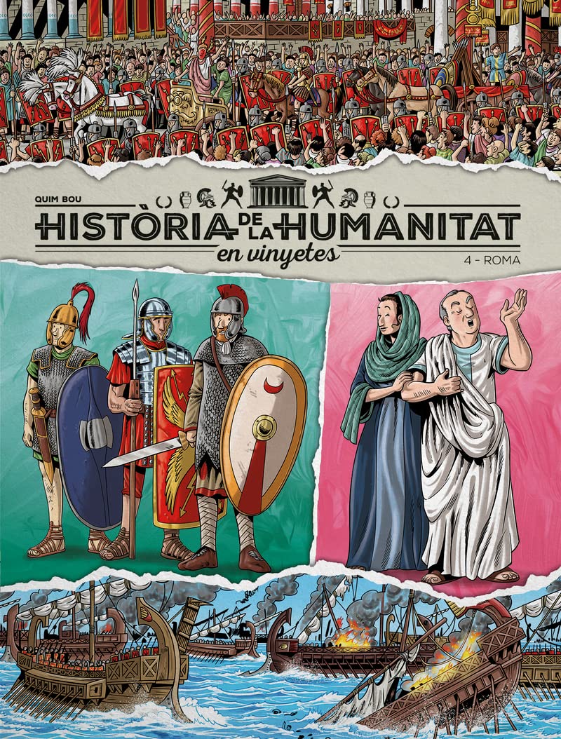 HISTÒRIA DE LA HUMANITAT EN VINYETES VOL.4: ROMA Manga