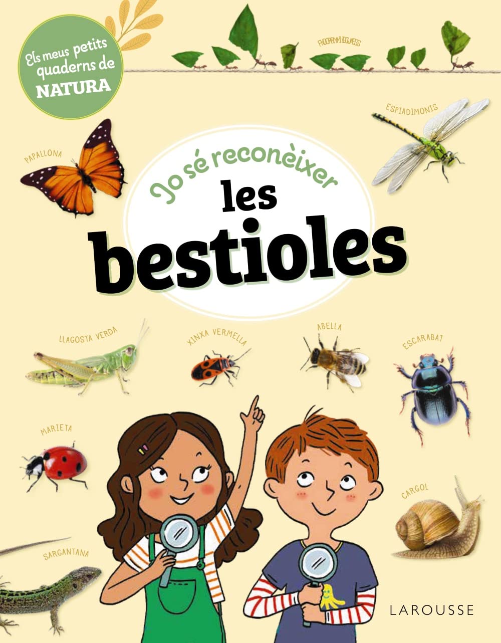 Jo sé reconèixer les bestioles: Els meus petits quaderns de natura (LAROUSSE - Infantil / Juvenil - Catalán - A partir de 5/6 años) Novels & Short Stories