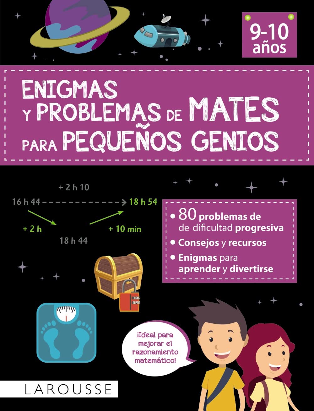 Enigmas y problemas de mates para pequeños genios (9-10 años) (LAROUSSE - Infantil / Juvenil - Castellano - A partir de 8 años) Professional & Reference Books