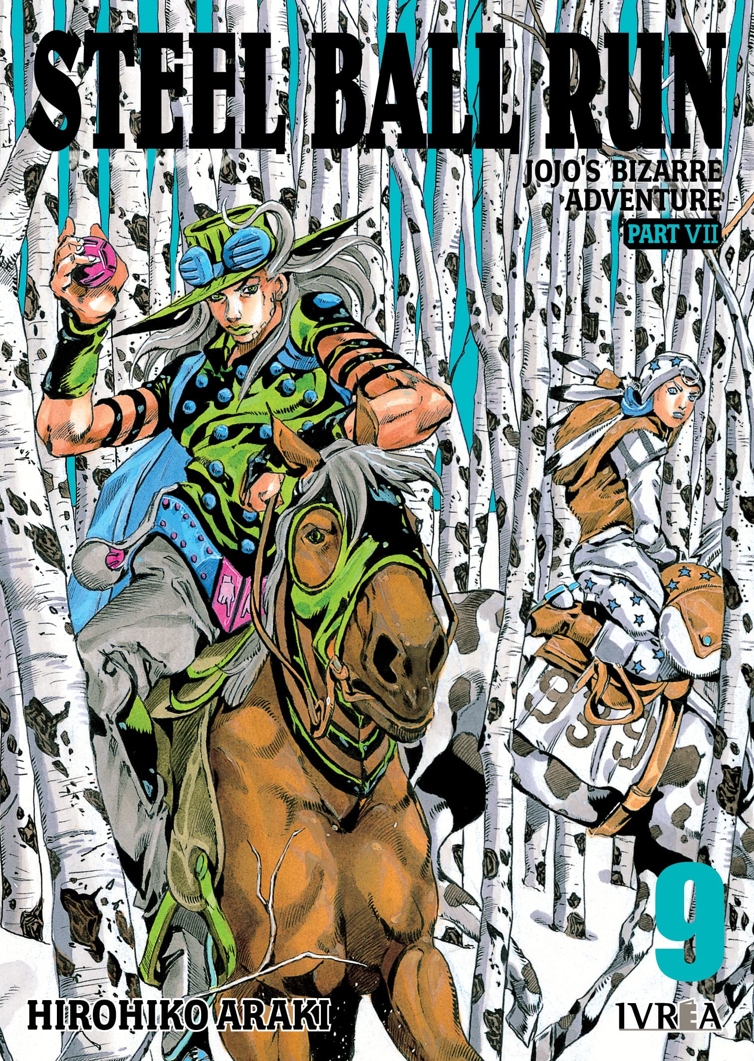JOJOS BIZARRE ADVENTURE PARTE 7 STEEL BALL RUN 9 book