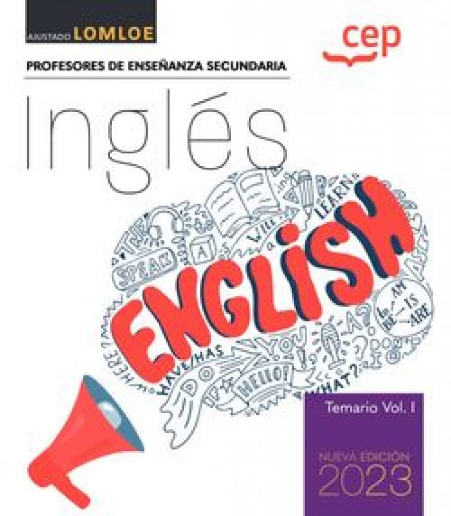 Cuerpo de Profesores de Enseñanza Secundaria. Inglés. Temario Vol. I.. Oposiciones book