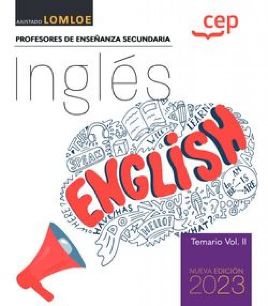 Cuerpo de Profesores de Enseñanza Secundaria. Inglés. Temario Vol. II.. Oposiciones book