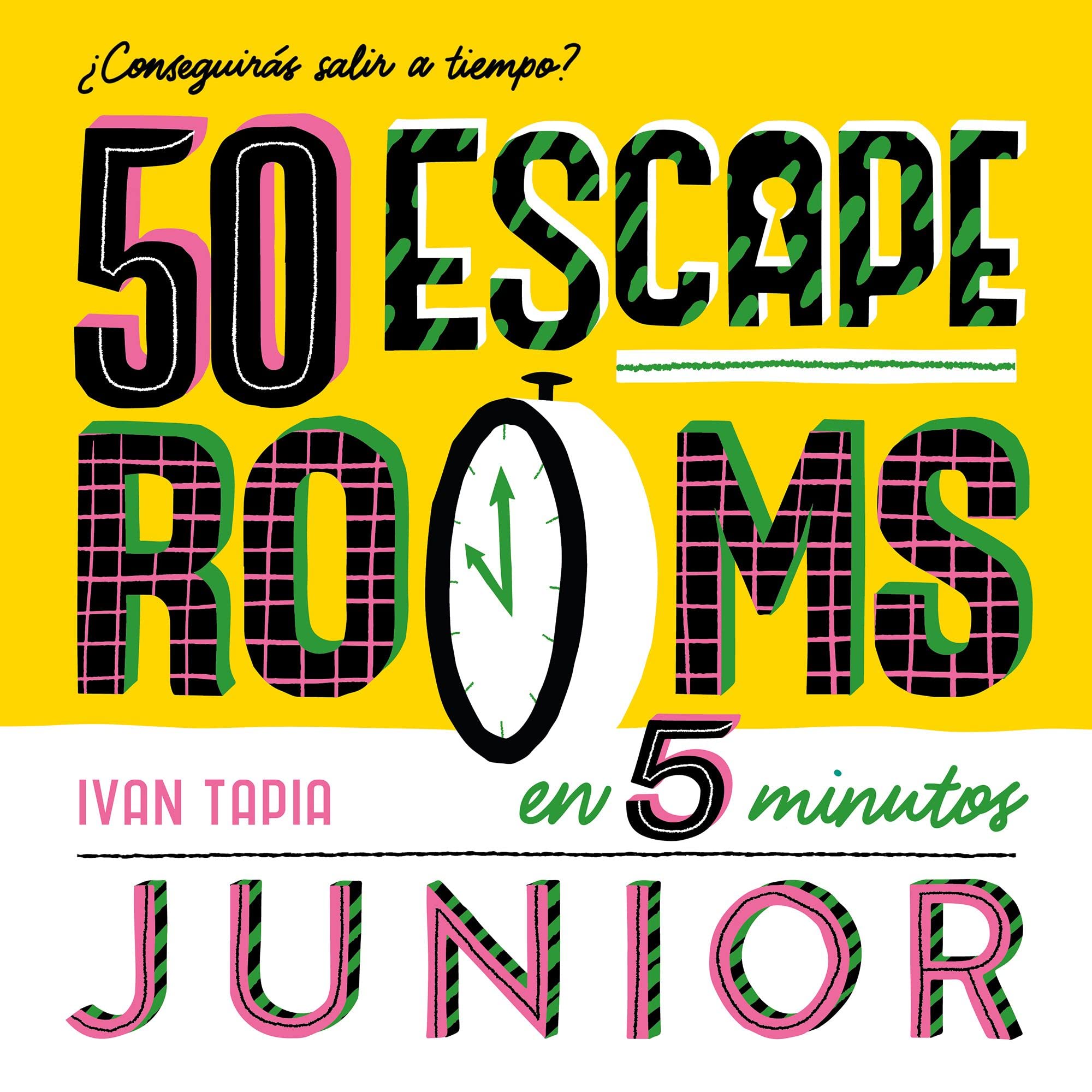 50 escape rooms en 5 minutos junior book