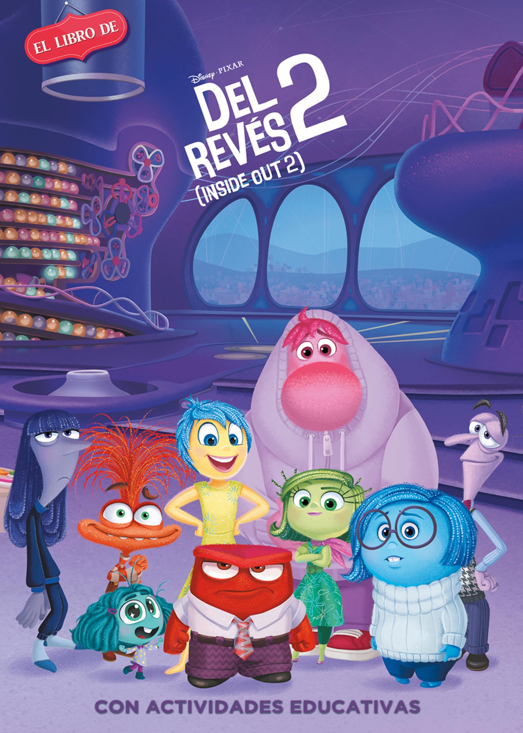 Inside Out 2 (Disney-Pixar. La historia completa): Con actividades educativas en el interior book