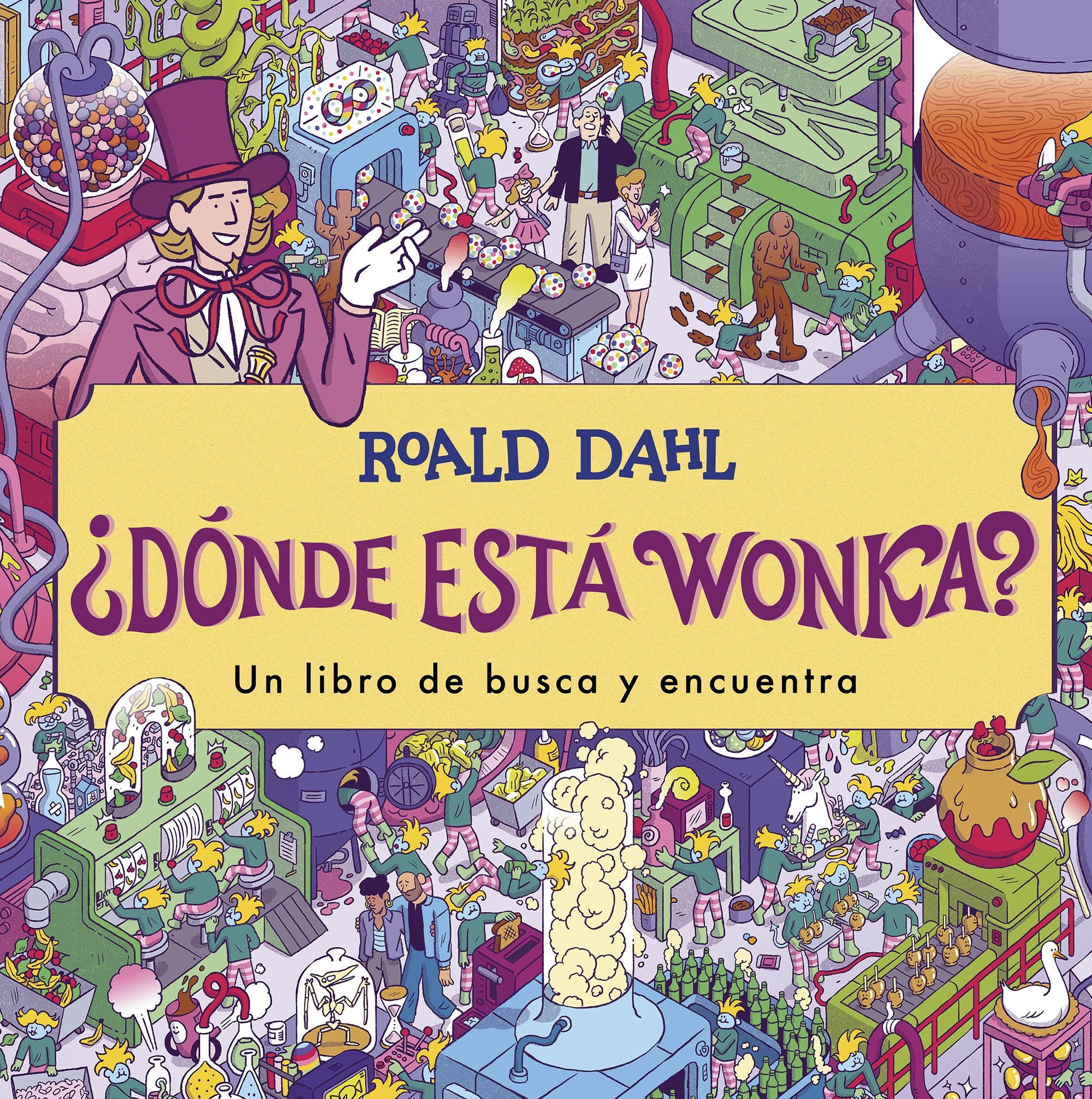 ¿Dónde está Wonka?: Un libro de busca y encuentra (Alfaguara Clásicos) Fairy Tales & Legends