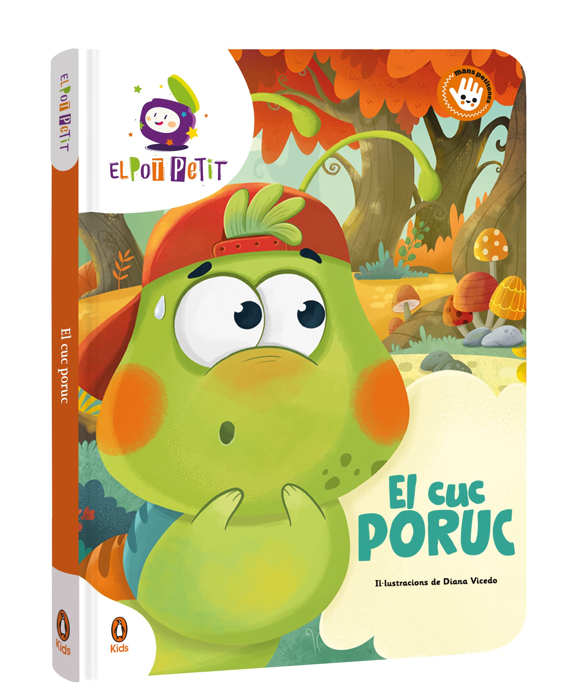El Cuc Poruc: Llibre de cartró (Contes que compten) Non-fiction